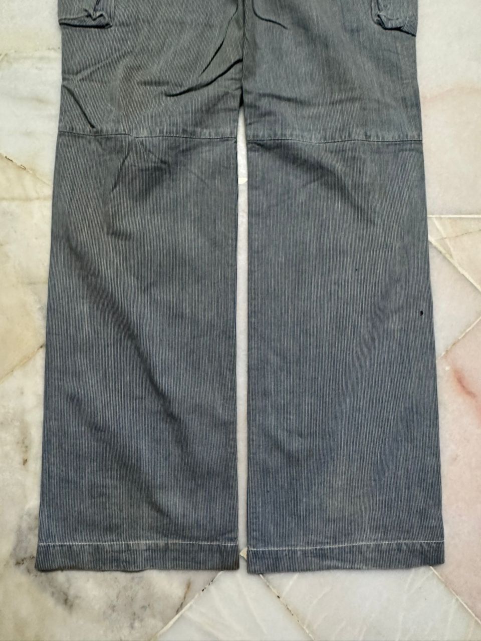 Japanese Brand 💥Insane💥90s Thrashed General Supply Hickory Tactical Cargo Size US 33 - 22 Thumbnail