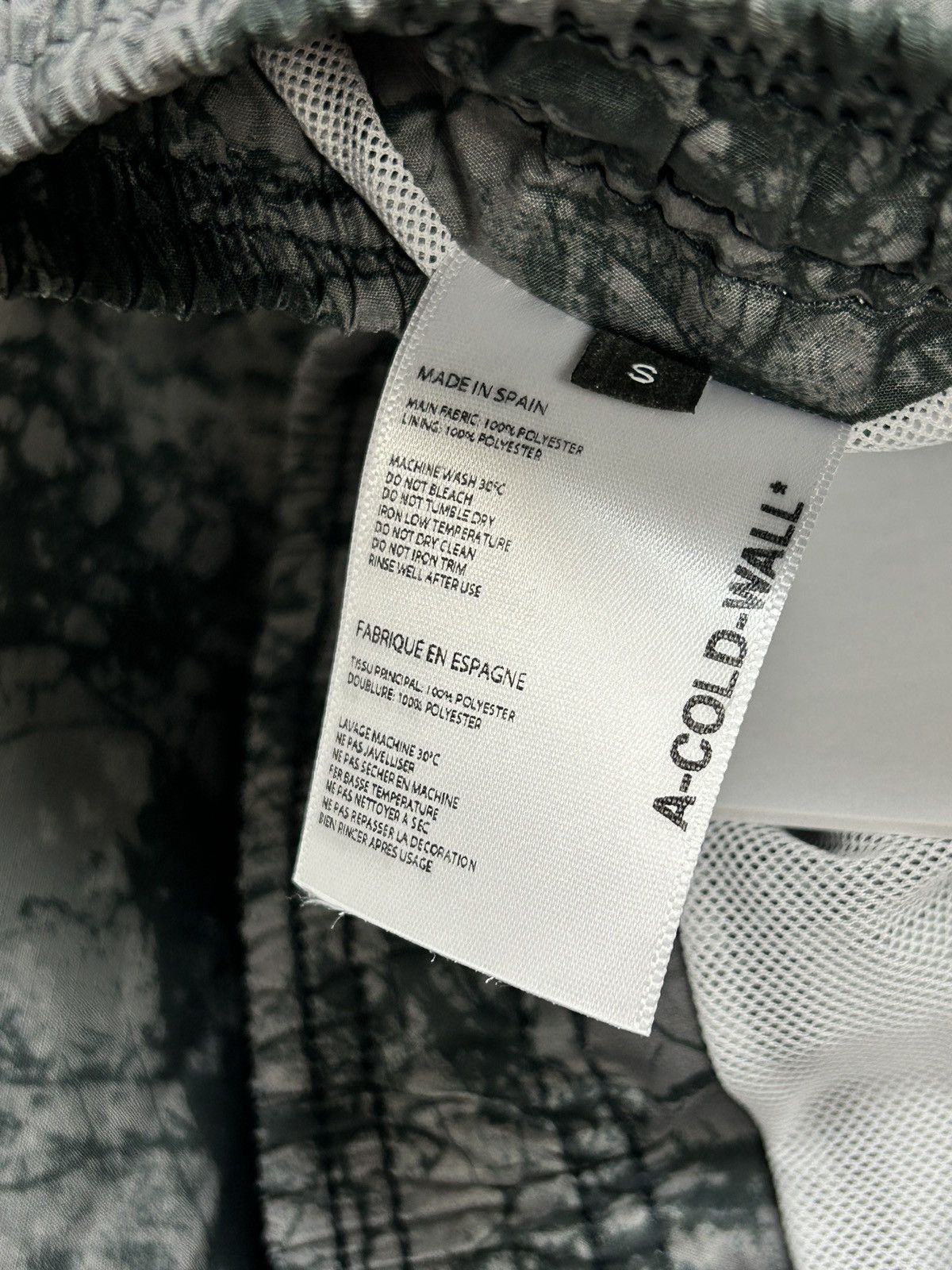 A-COLD-WALL* ACW A Cold Wall Printed Ripstop Marble Shorts Swim Size S Size US 30 / EU 46 - 12 Thumbnail