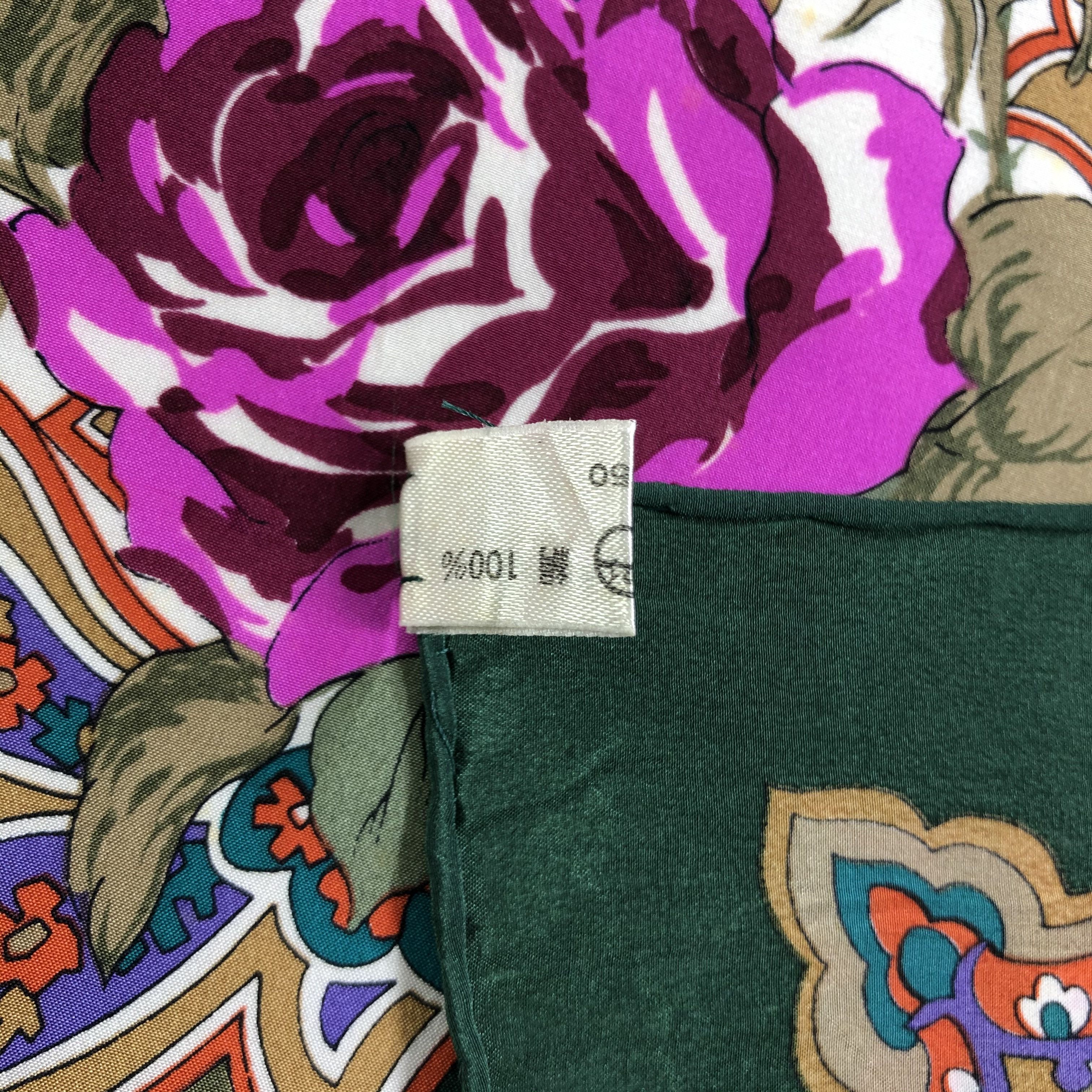 Vintage Vintage Silk Scarf Size ONE SIZE - 5 Thumbnail