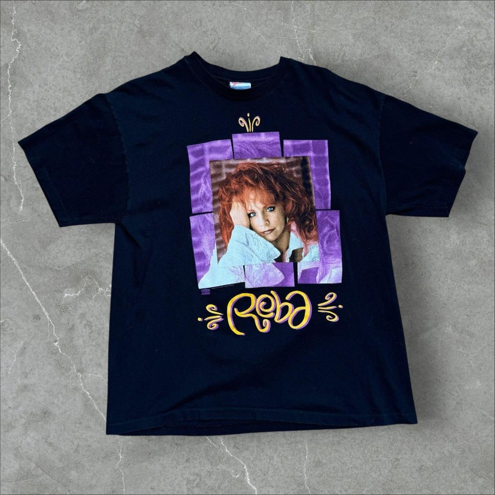 Other Vintage Reba McEntire 1994 Tour Tee Black & Purple Size US XL / EU 56 / 4 - 1 Thumbnail