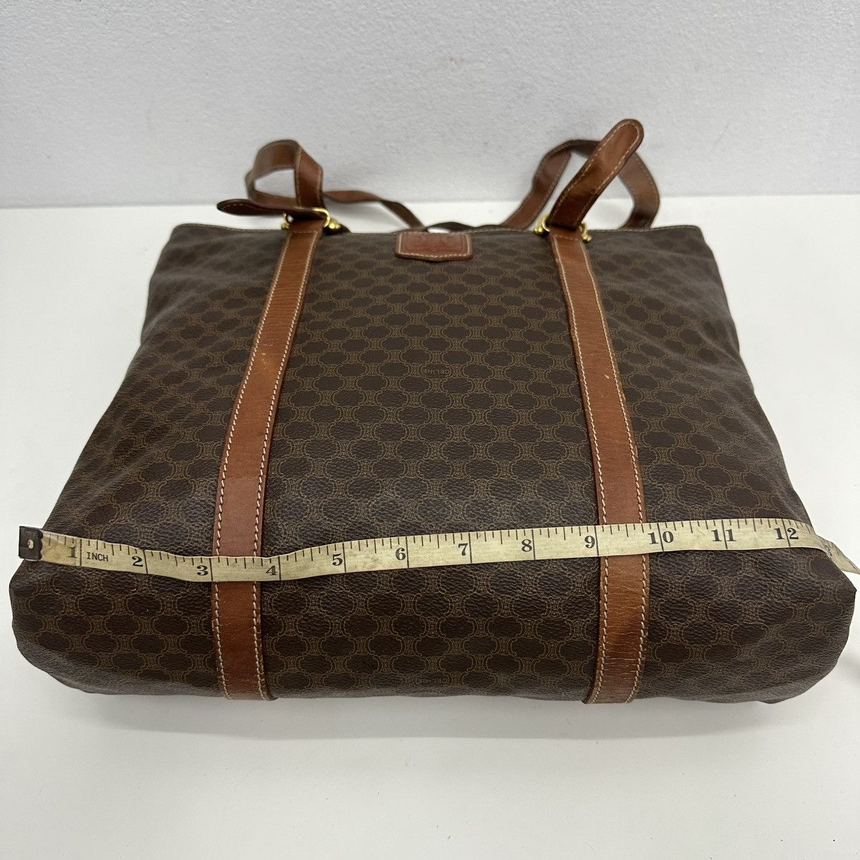 Celine ‼️YES‼️ AUTHENTIC CELINE MACADAM LARGE TOTE BAG Size ONE SIZE - 15 Thumbnail