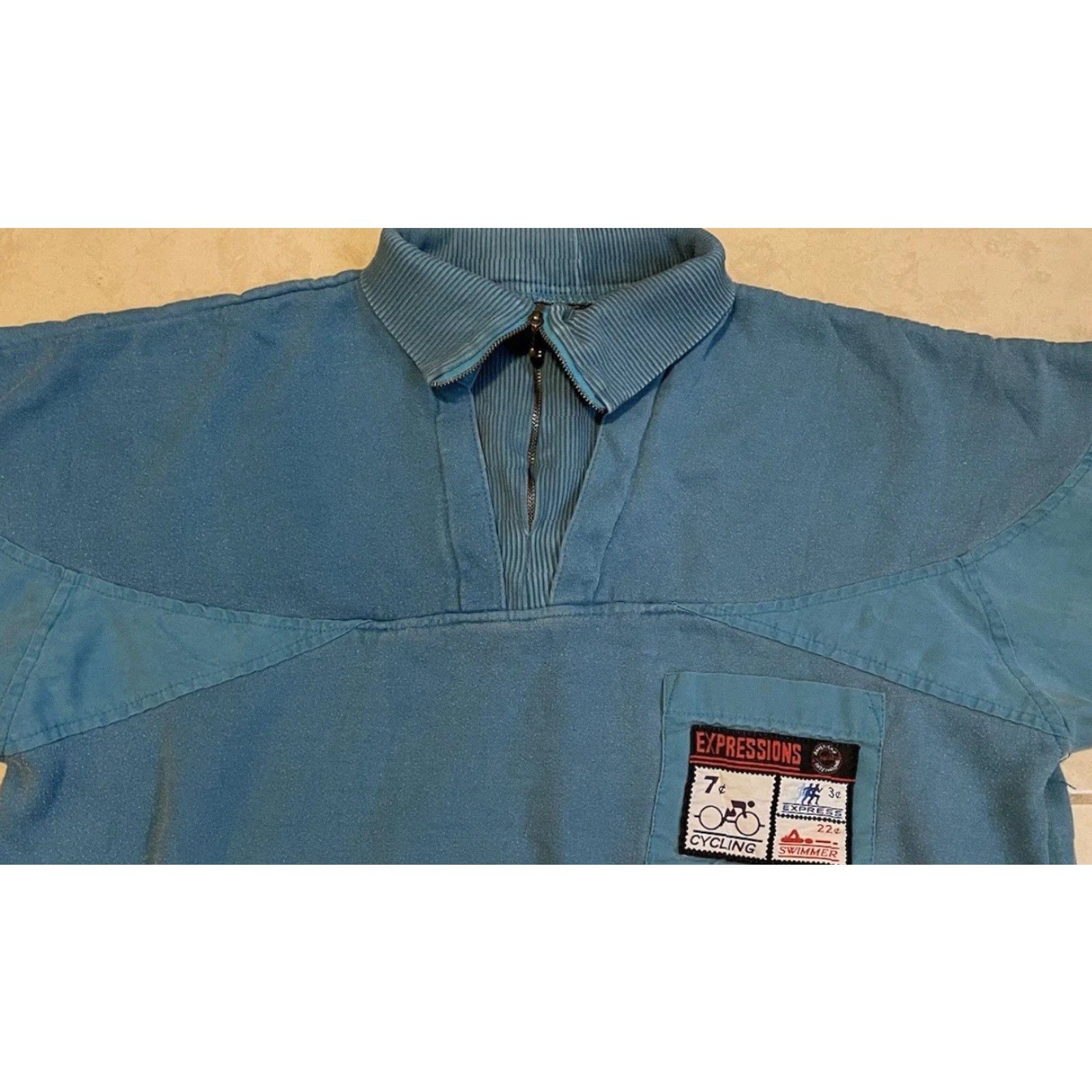 Fox Racing VINTAGE Racing Cycling Hoodie M Green 80s 1/4 Zip Boxy Fit Men Size US M / EU 48-50 / 2 - 4 Thumbnail