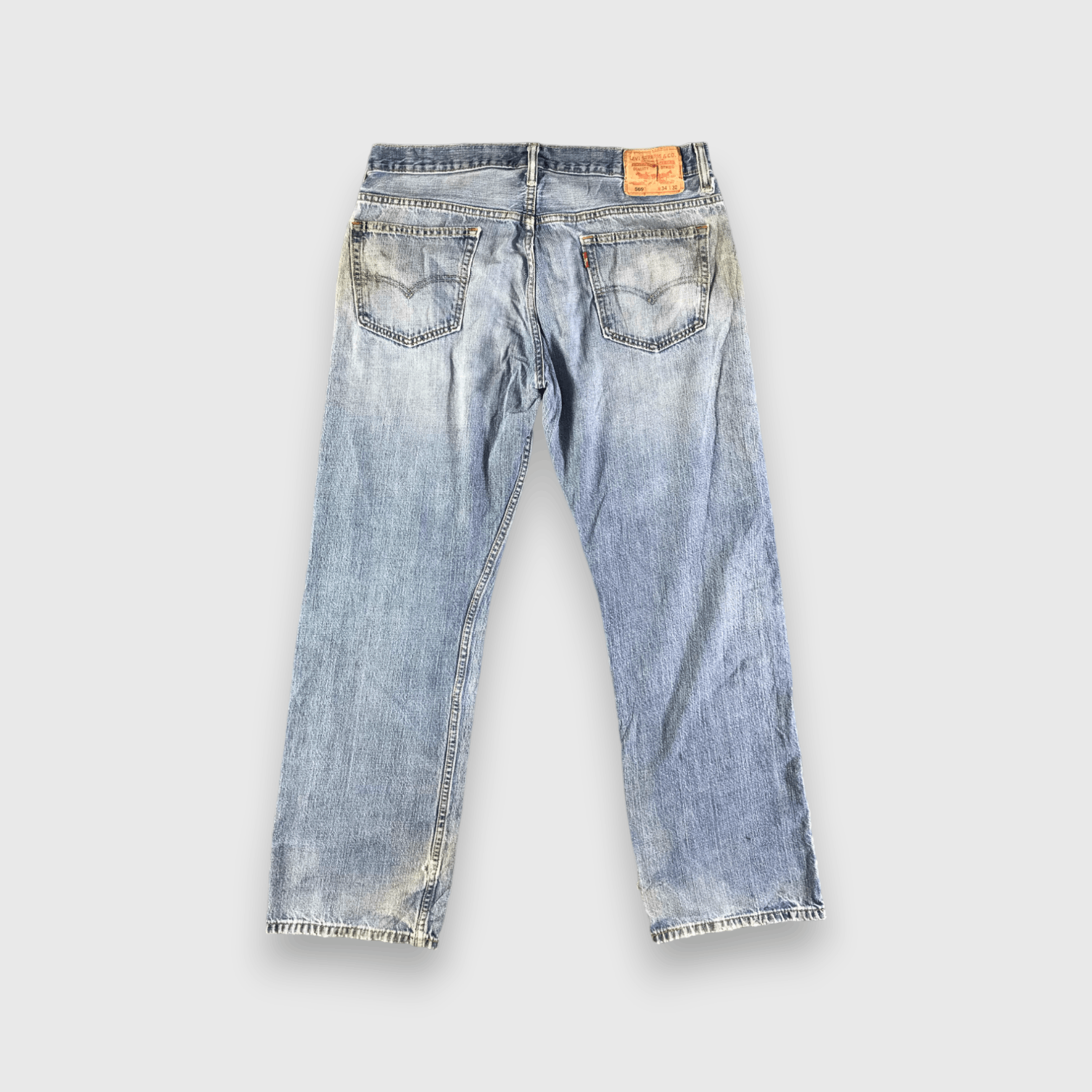 Levi's Vintage Levis 569 Jeans-J4404 Size US 35 - 2 Thumbnail