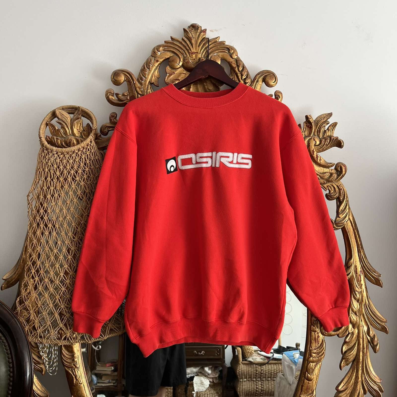 Osiris Vintage OSIRIS Skateboard Sweatshirt Big Logo Y2K Sk8 Size US S / EU 44-46 / 1 - 1 Thumbnail