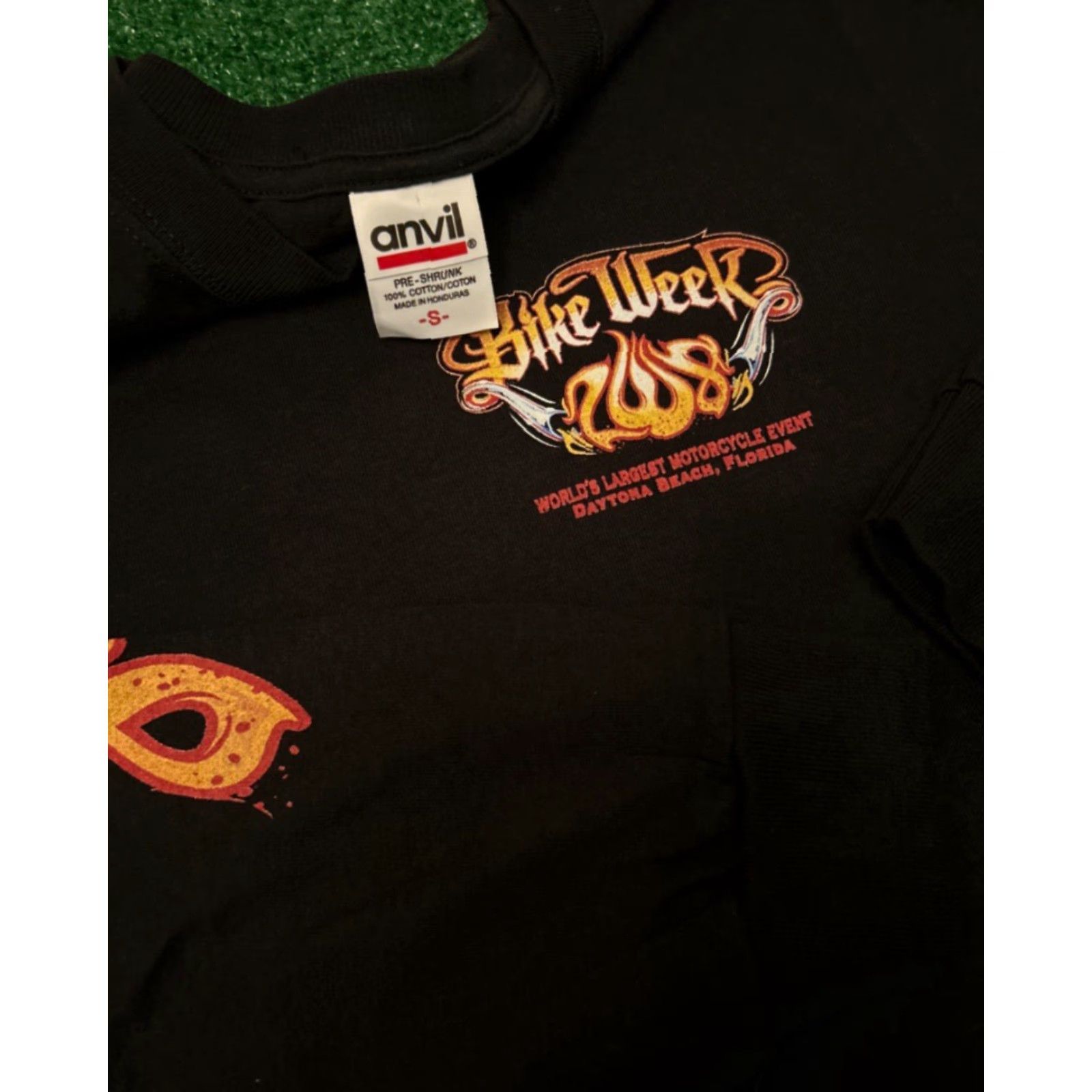 Vintage VINTAGE Daytona Bike Week Biker 2008 Flames Hit Long Sleeve Shirt Small 90s Y2K Mens Size US S / EU 44-46 / 1 - 3 Thumbnail