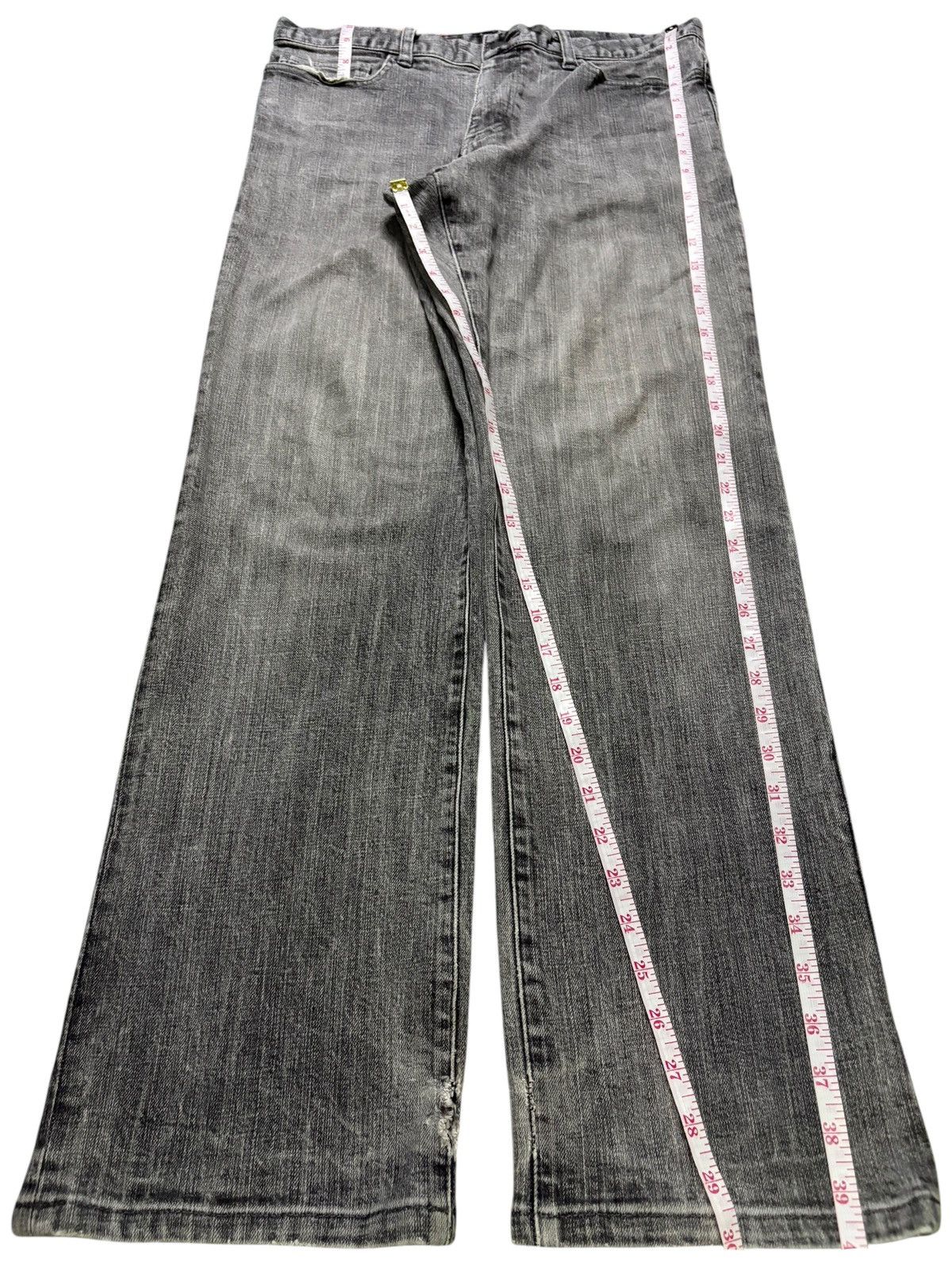 Japanese Brand Vintage Japanese Brand Distressed Loose Jeans Size US 32 / EU 48 - 15 Thumbnail