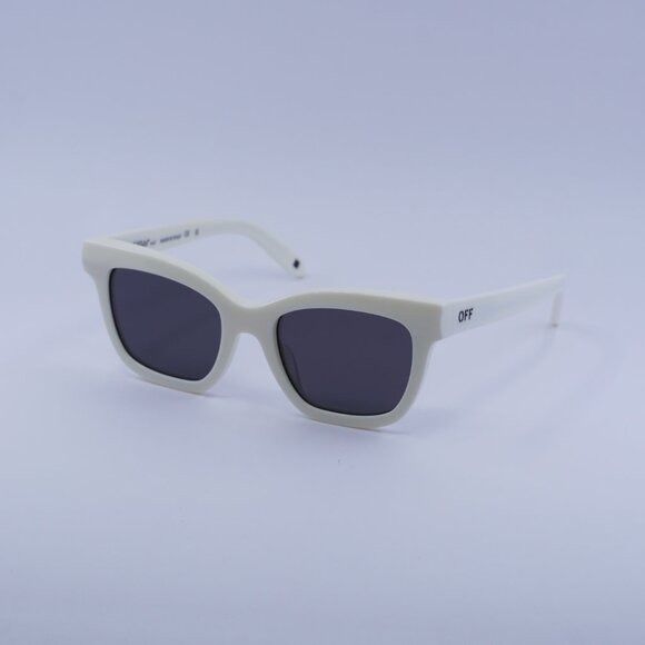 Off-White Off-White OERI143 LINCOLN 0107 Sunglasses White Square Frame Size ONE SIZE - 5 Thumbnail