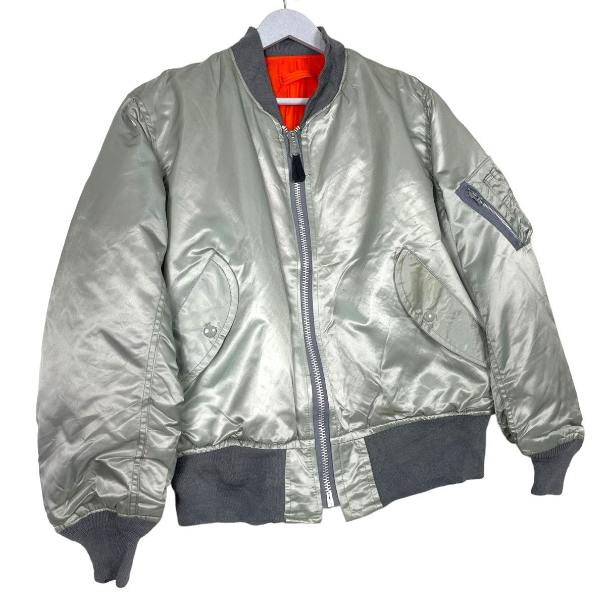 Buzz Rickson's × Japanese Brand 💥80s CORINTH MFG RIOT FLIGHT BOMBER JACKET Size US M / EU 48-50 / 2 - 3 Thumbnail