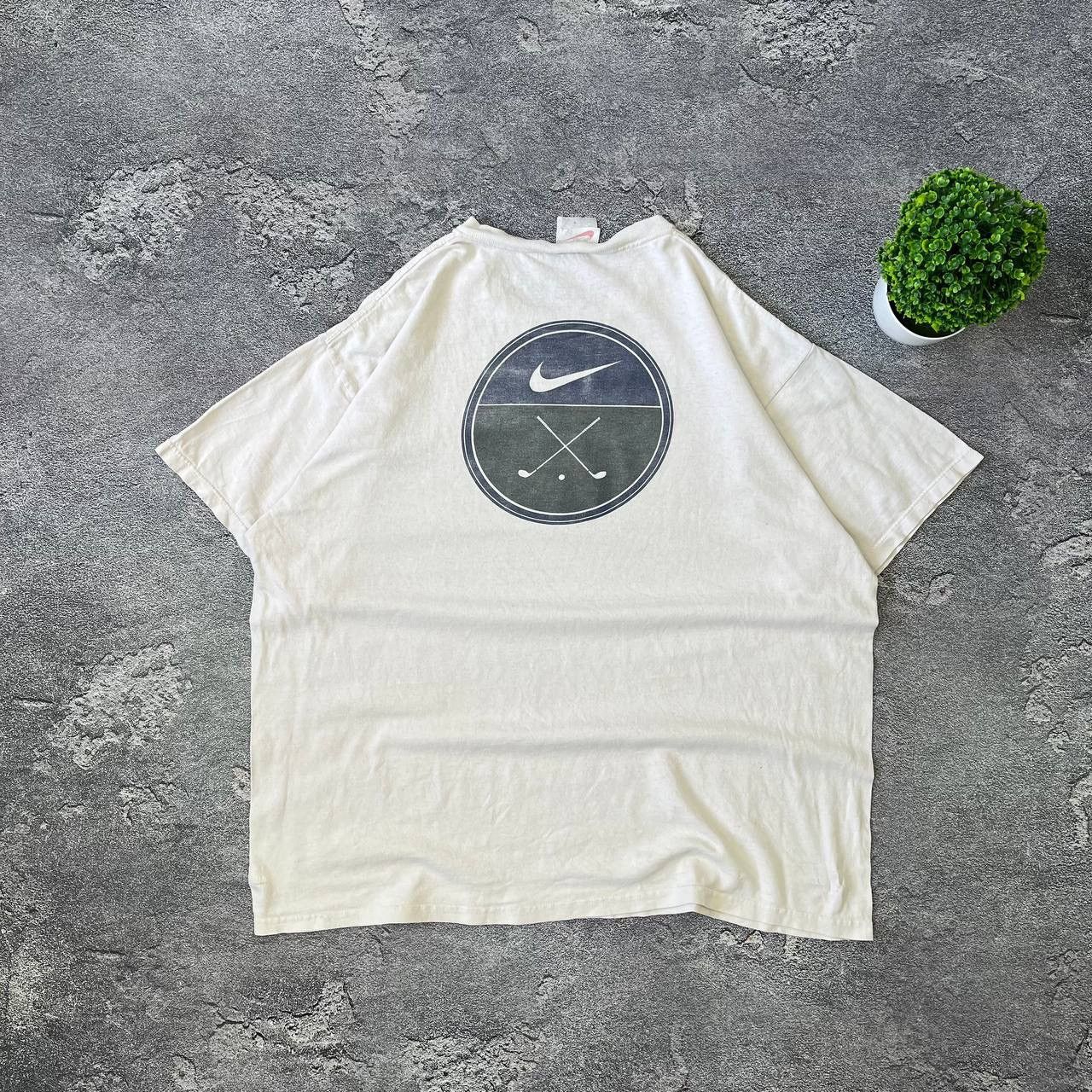 Nike Vintage Y2K 90s Boxy Fit Nike Big Logo T Shirt Size XL Size US XL / EU 56 / 4 - 5 Thumbnail