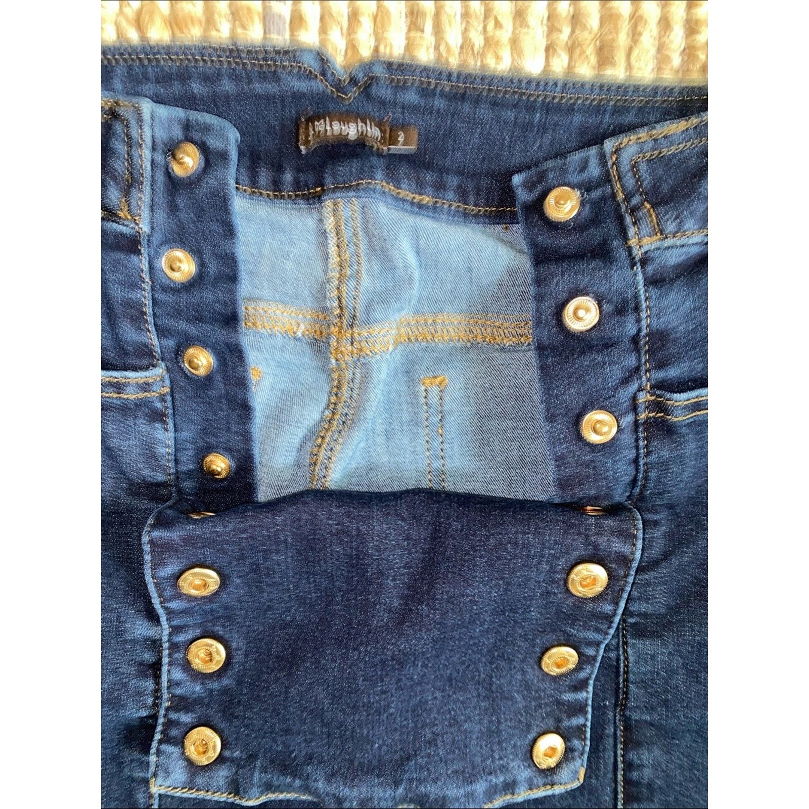 J.McLaughlin J McLaughlin Hastings Stretch Jeans sailor Nautical 2 EUC Size 26" / US 2 / IT 38 - 6 Thumbnail