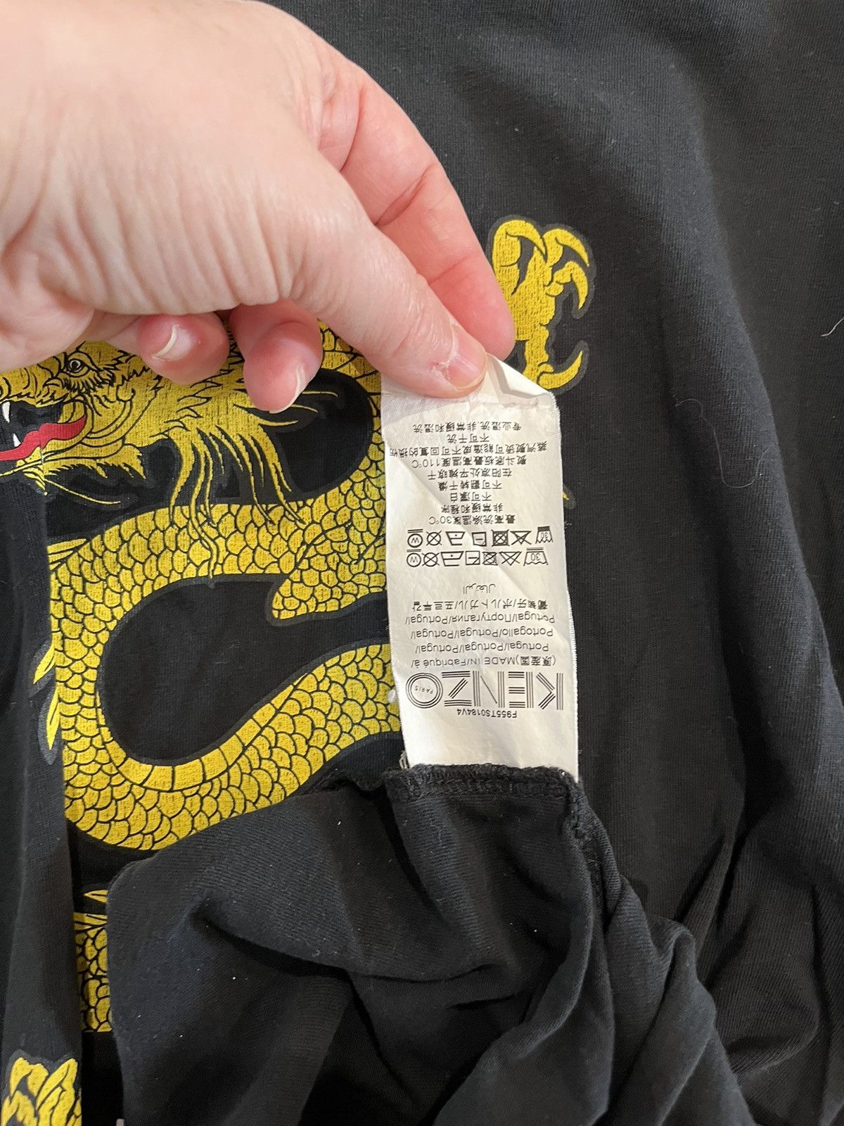 Kenzo KENZO dragon tee Size US XL / EU 56 / 4 - 5 Thumbnail
