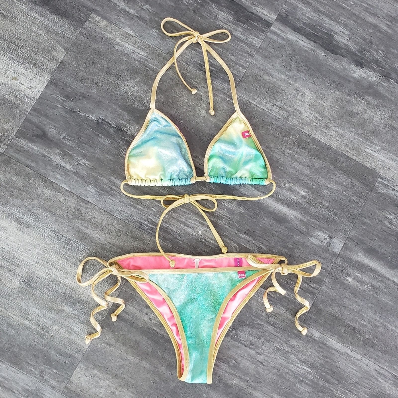 Other Multicolored Gold | DOLL | Bikini Set Size ONE SIZE - 1 Thumbnail