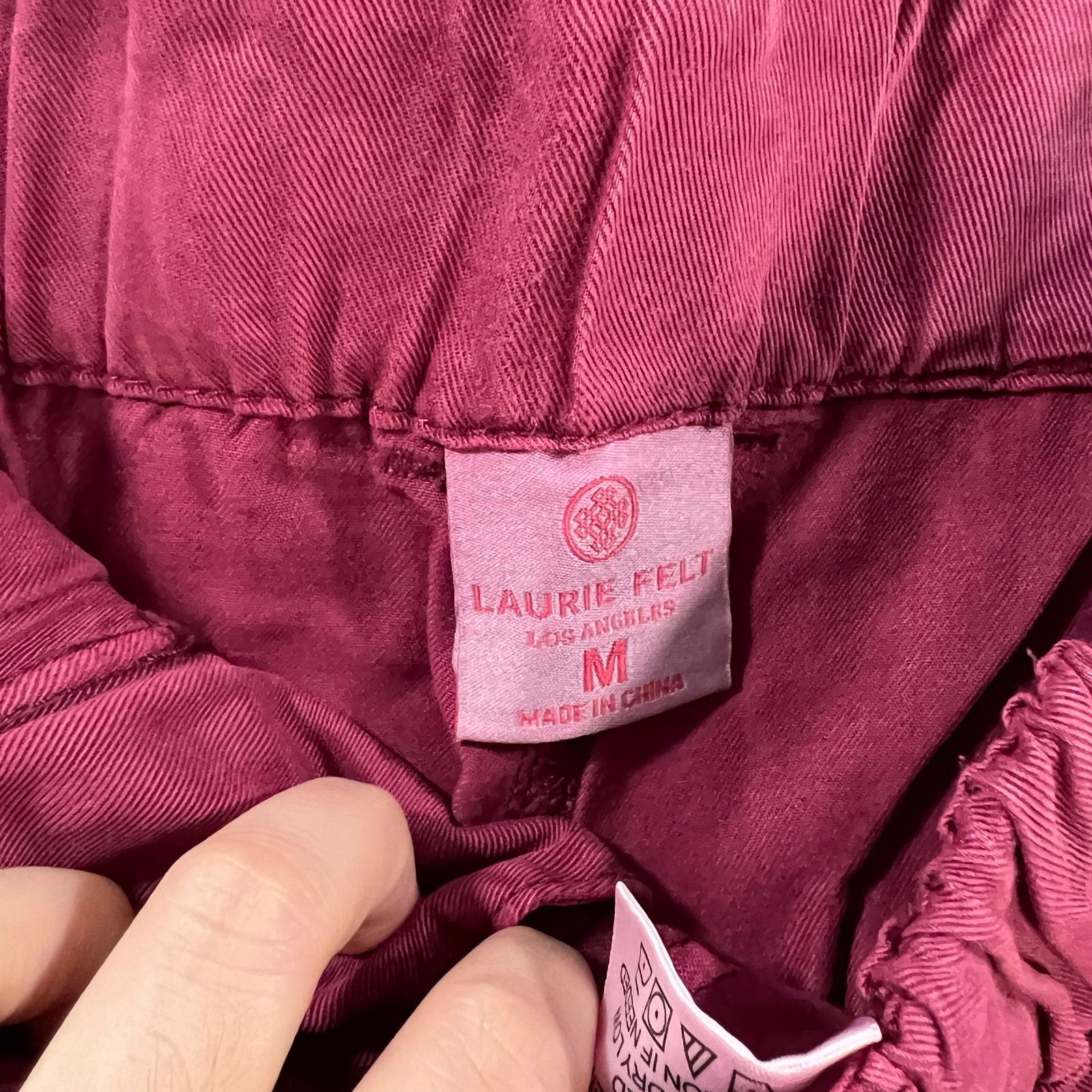 Other Laurie Felt Regular Lyocell Cargo Pants Plum, Medium Size 30" / US 8 / IT 44 - 2 Thumbnail