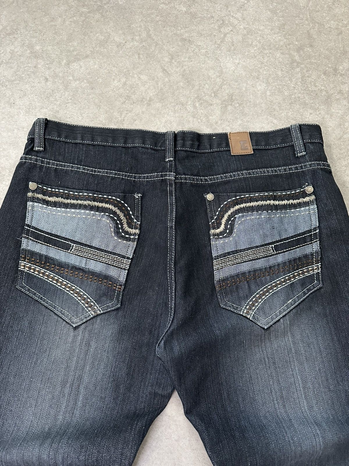 Vintage Vintage Y2K Denim Jeans Dark Wash Coogi Style Pockets Size US 38 / EU 54 - 3 Thumbnail