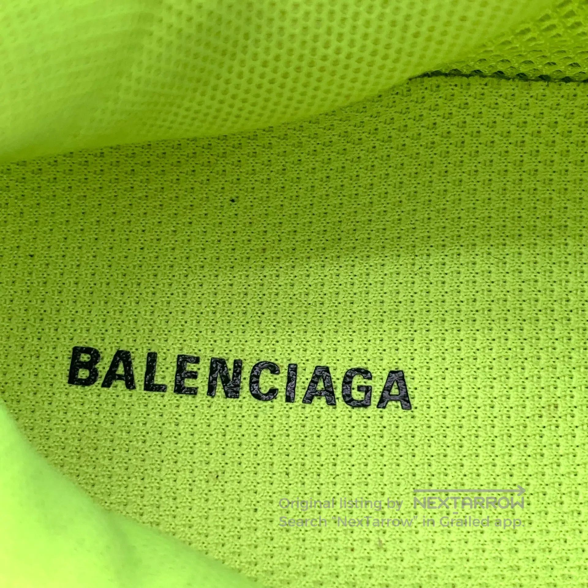 Balenciaga Balenciaga Neon yellow laced casual flat dad sneakers| Size US 5 / EU 37 - 7 Thumbnail