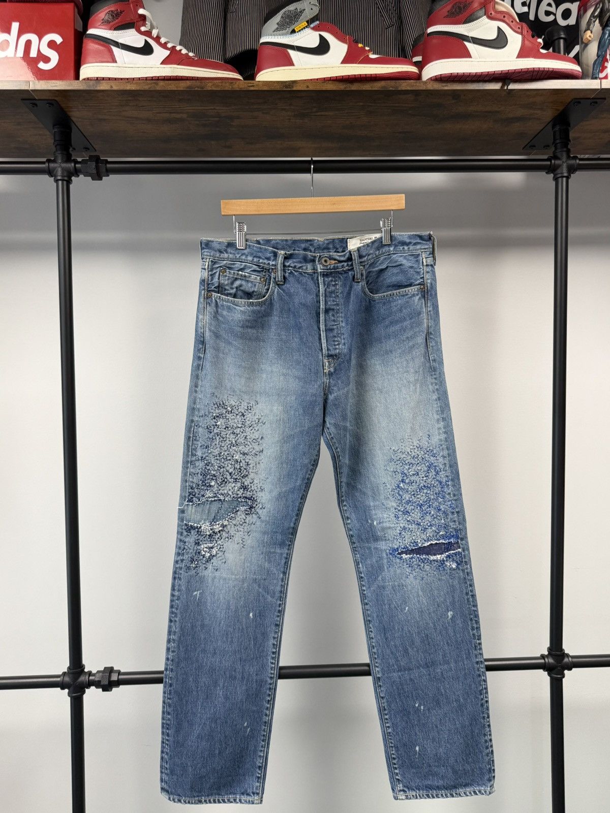 Kapital Kapital 14oz - Monkey Cisco Denim 36 Size US 36 / EU 52 - 1 Thumbnail