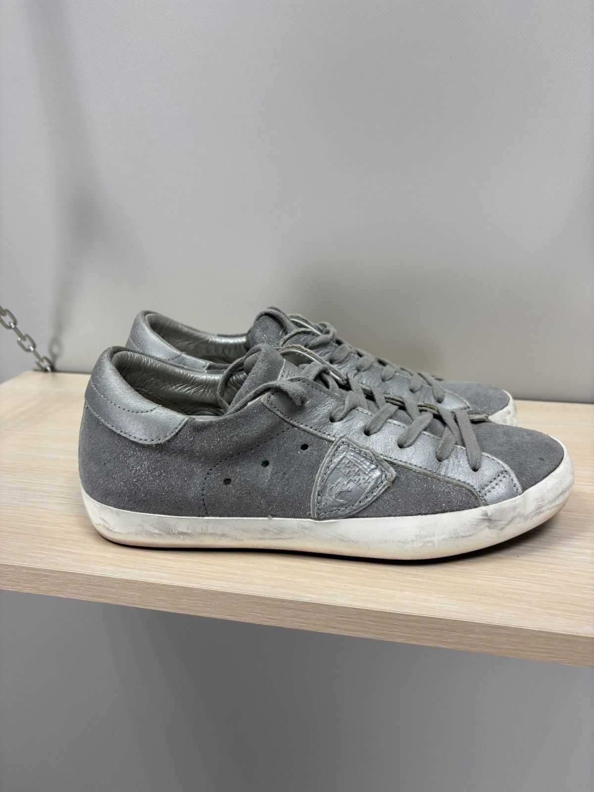 Philippe Model Womens sneakers Philippe Model Size 38 Color Gray Size US 8 / IT 38 - 7 Thumbnail