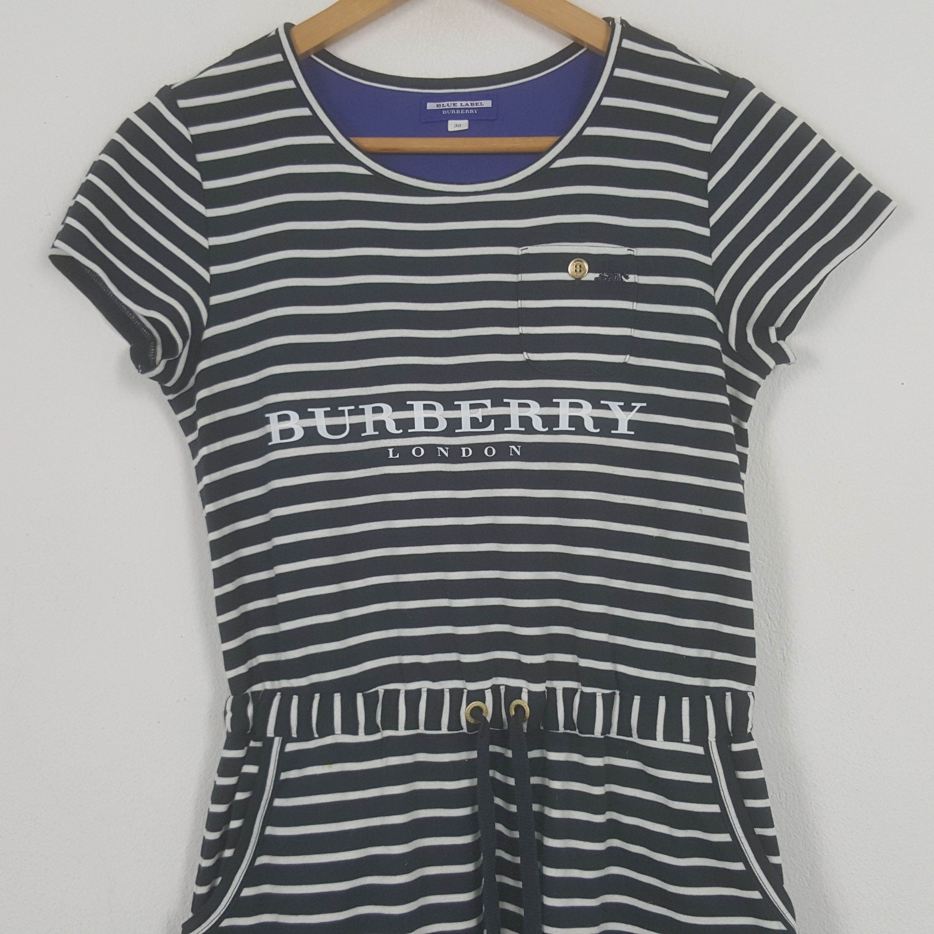 Burberry × Vintage Vintage Burberry Blue Label Designer Brand Dresses Size S / US 4 / IT 40 - 2 Thumbnail