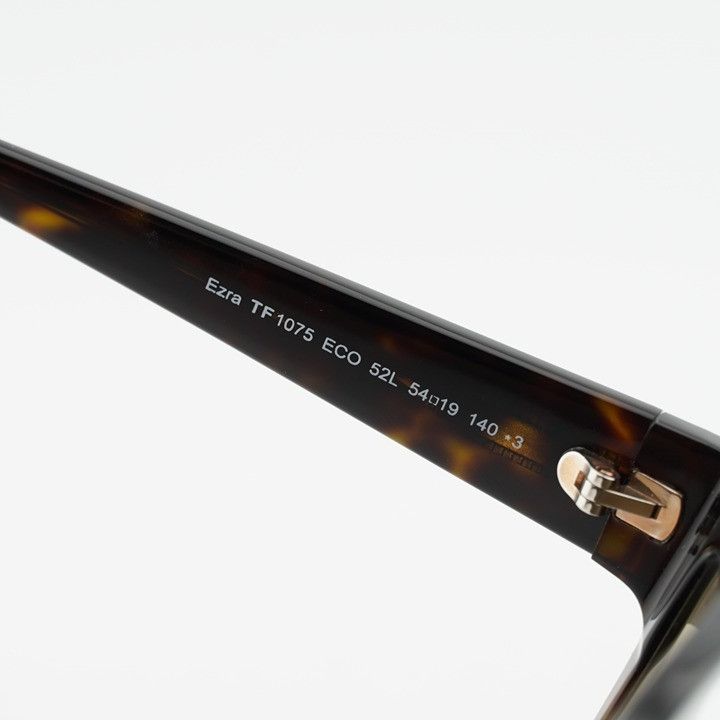 Tom Ford Tom Ford Ezra FT1075 52L Sunglasses Havana Rectangle Frame Size ONE SIZE - 6 Thumbnail