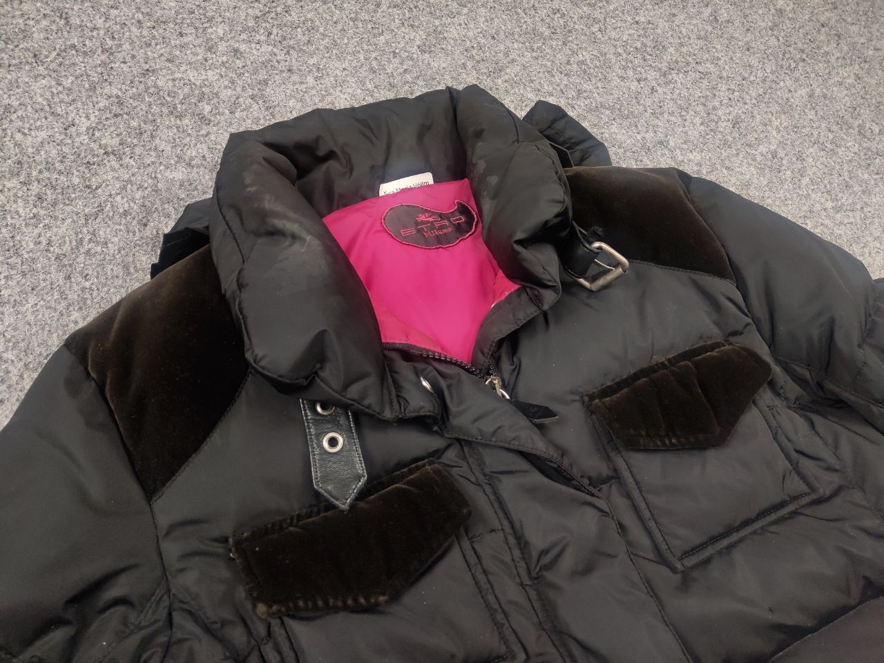 Etro Etro Milano Design puffer down Hooded Pocket Jacket Vintage Size M / US 6-8 / IT 42-44 - 8 Thumbnail