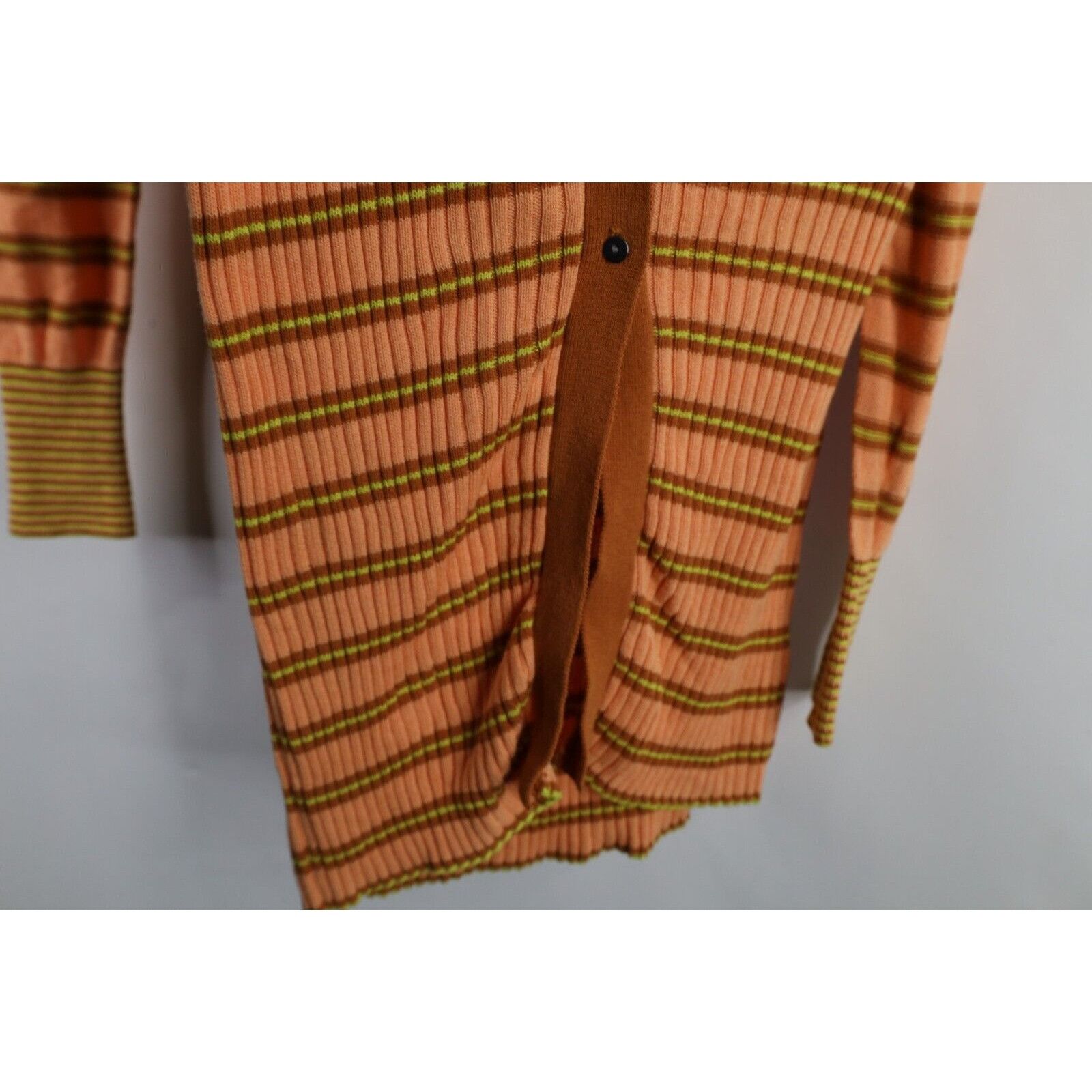 Free People Free People Boho Chic Striped Knit Collared Sweater Dress Size M / US 6-8 / IT 42-44 - 5 Thumbnail