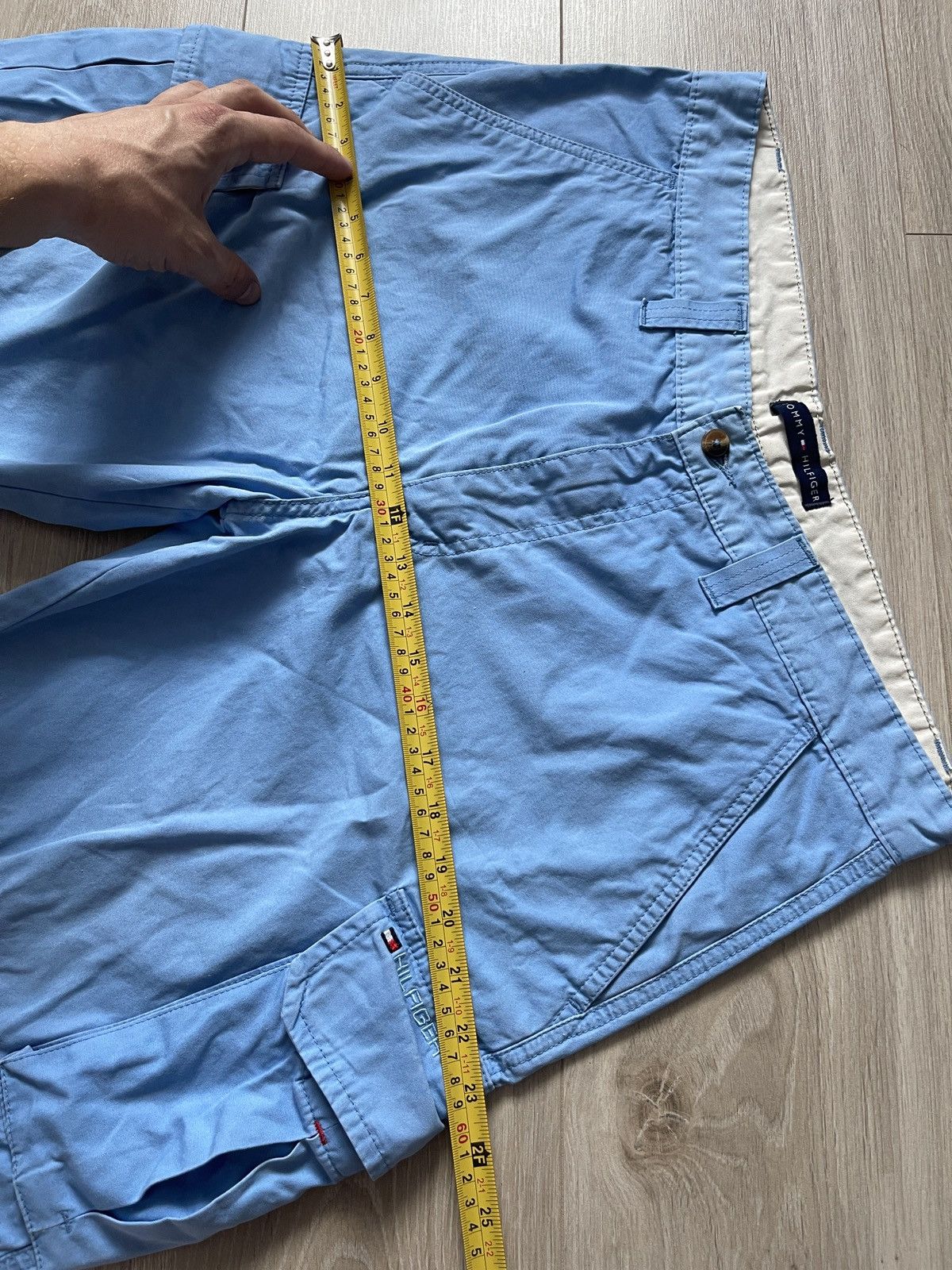 Tommy Hilfiger Tommy hilfiger vintage shorts blue W36 Size US 36 / EU 52 - 8 Thumbnail