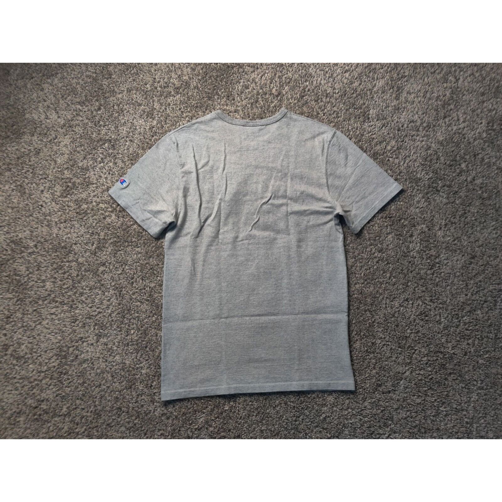 Champion Champion Shirt Adult Mens Small Gray Red Embroidered Logo Size US S / EU 44-46 / 1 - 8 Thumbnail