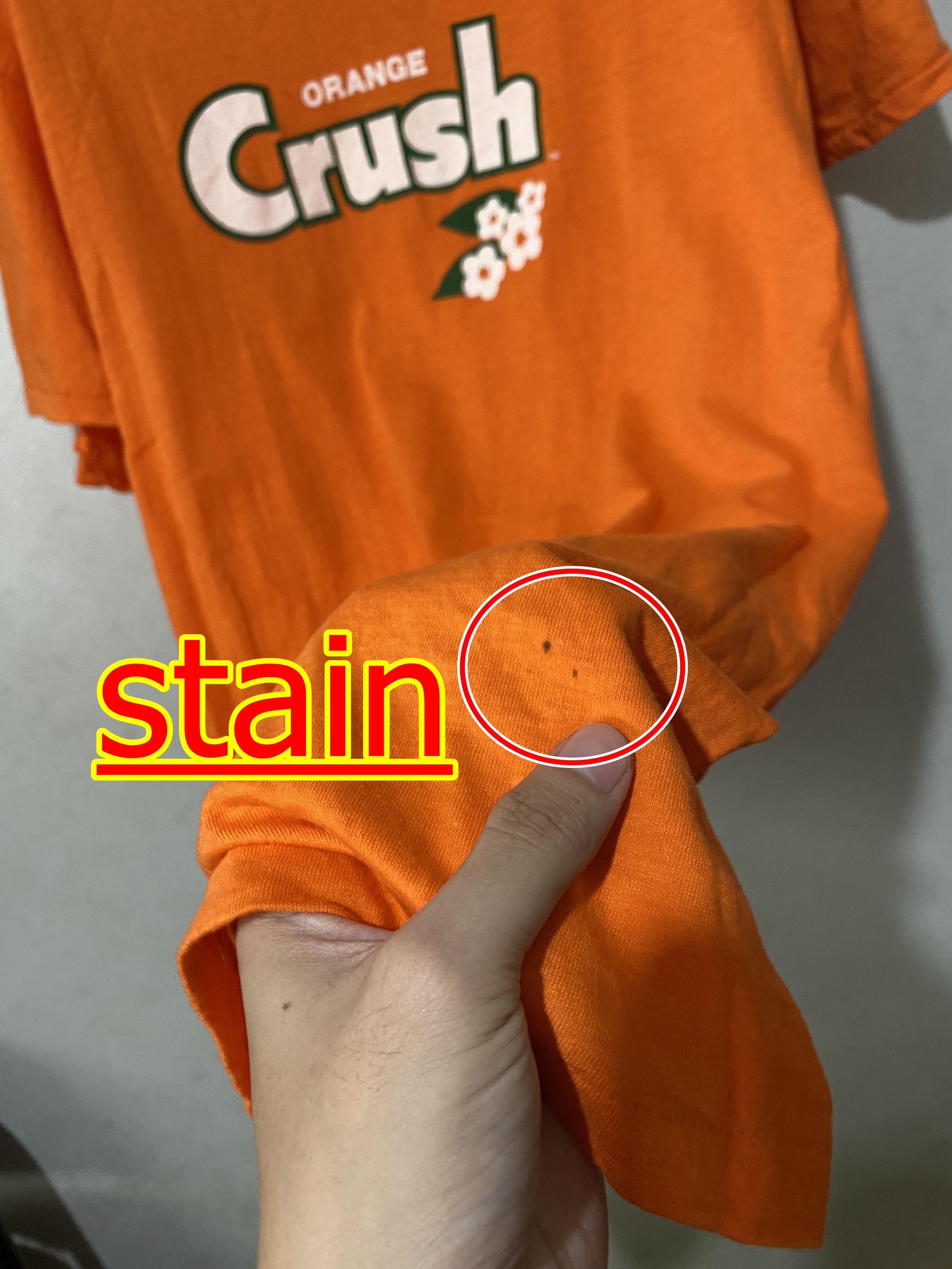 Orage × Vintage Vintage 80s Orange Crush Shirt Size US M / EU 48-50 / 2 - 5 Thumbnail