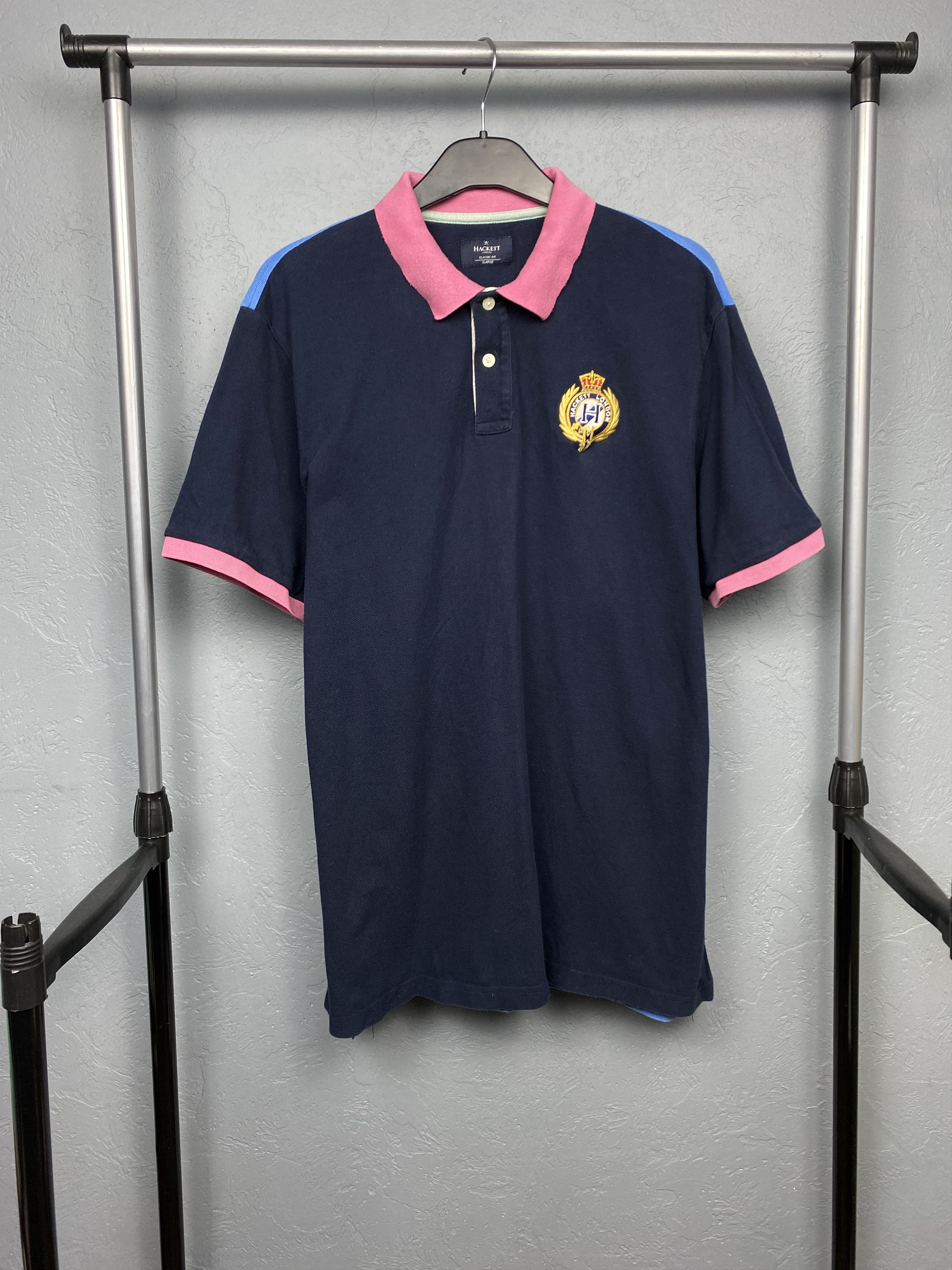 Hackett Hackett Vintage Mens Polo Shirt Size US XL / EU 56 / 4 - 3 Thumbnail