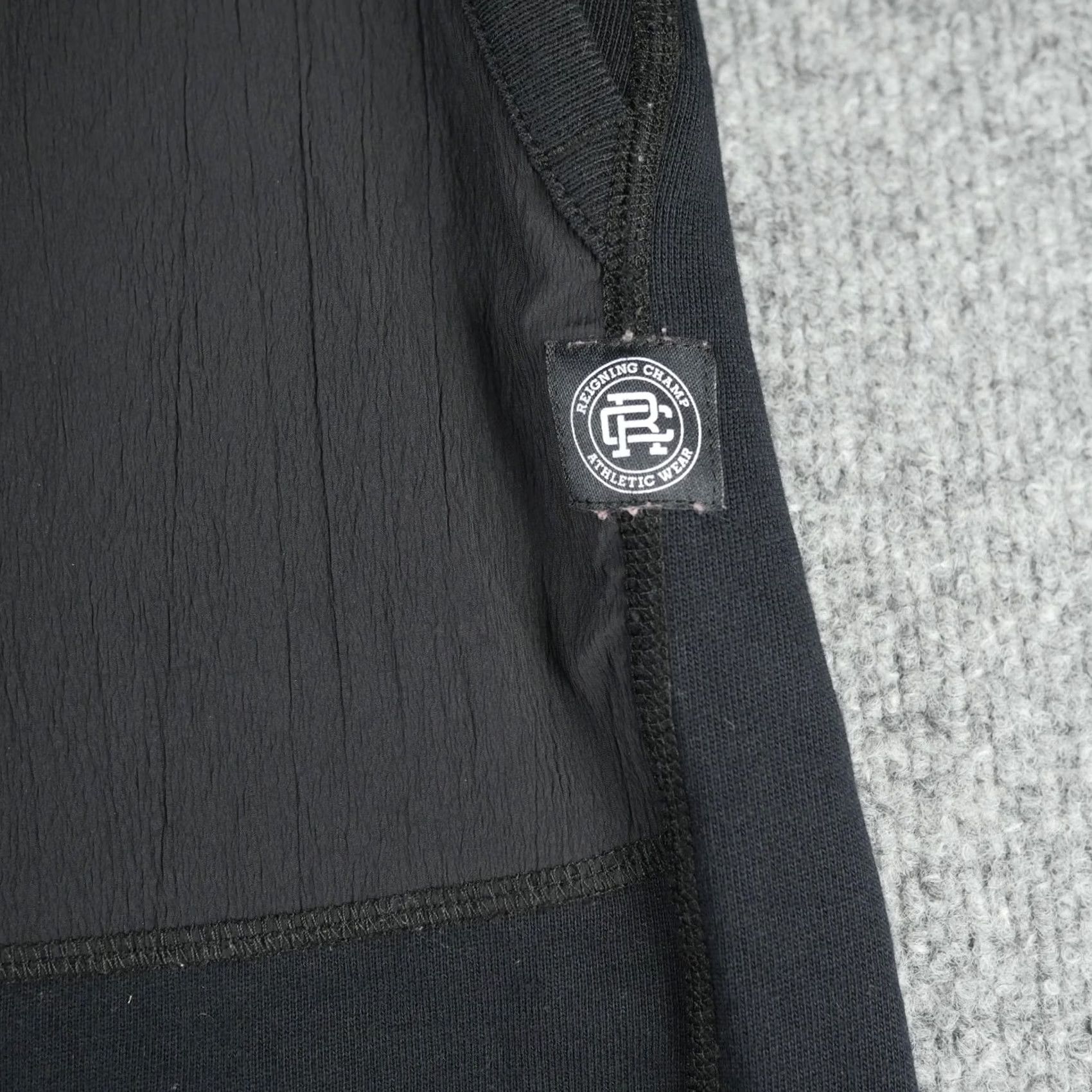 Reigning Champ Reigning Champ Sweat Shorts Mens XL Black French Terry Nylon Pockets Athletic Size US 36 / EU 52 - 5 Thumbnail