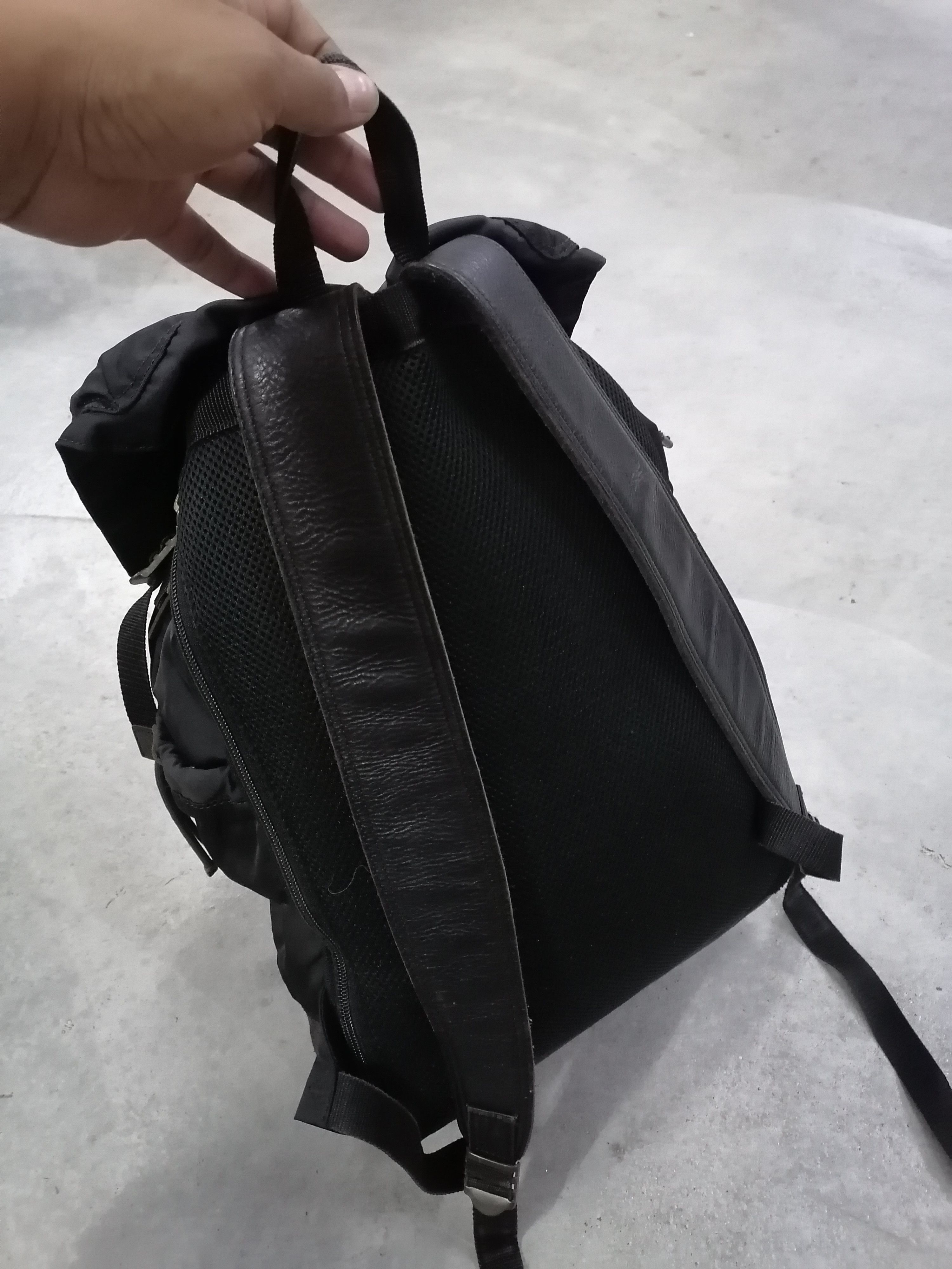 Japanese Brand Journal Standard x Masterpiece Triple Black Bagpack Size ONE SIZE - 11 Thumbnail