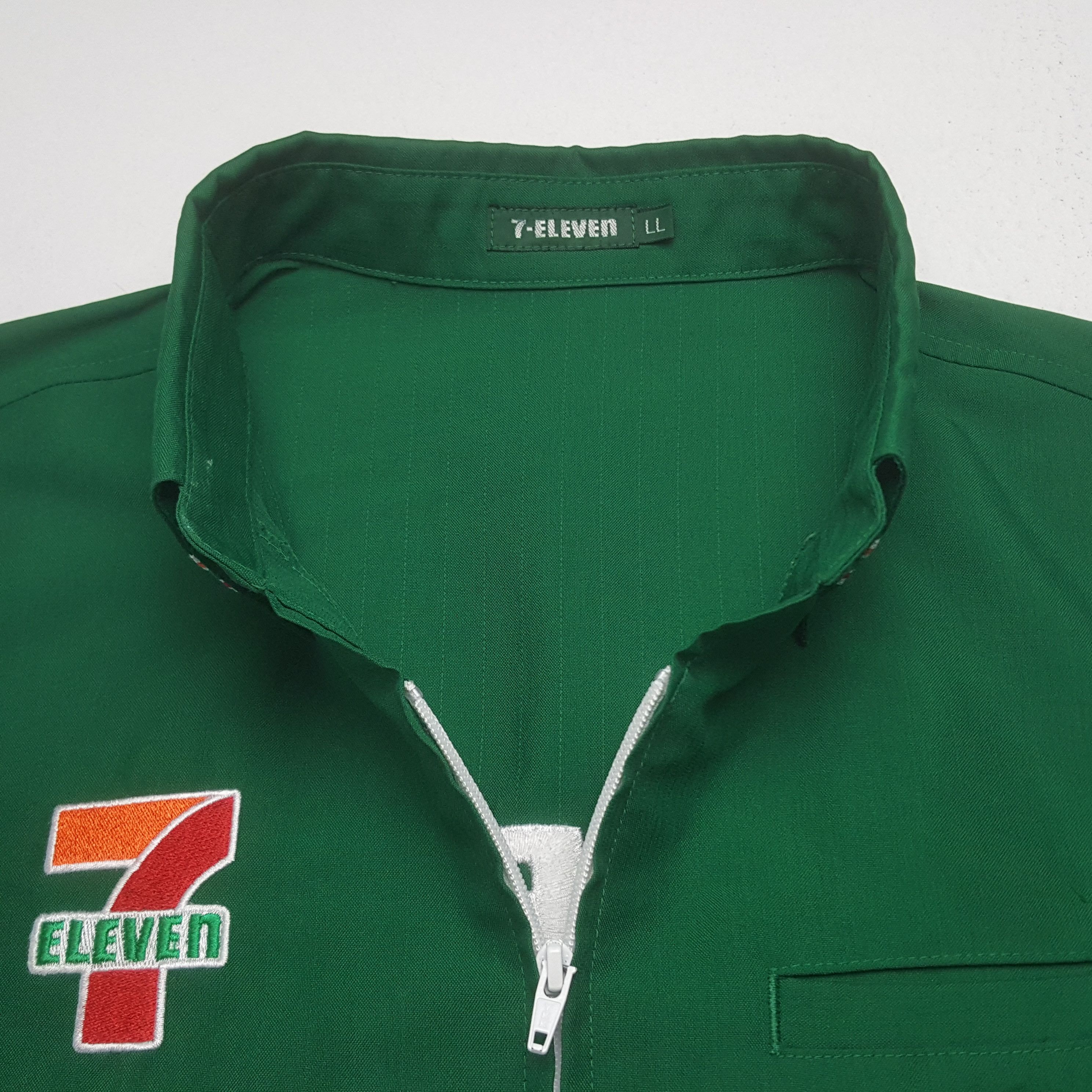 Japanese Brand Vintage 7 Eleven Embroidery Logo Worker Uniform Jacket Size US XL / EU 56 / 4 - 5 Thumbnail