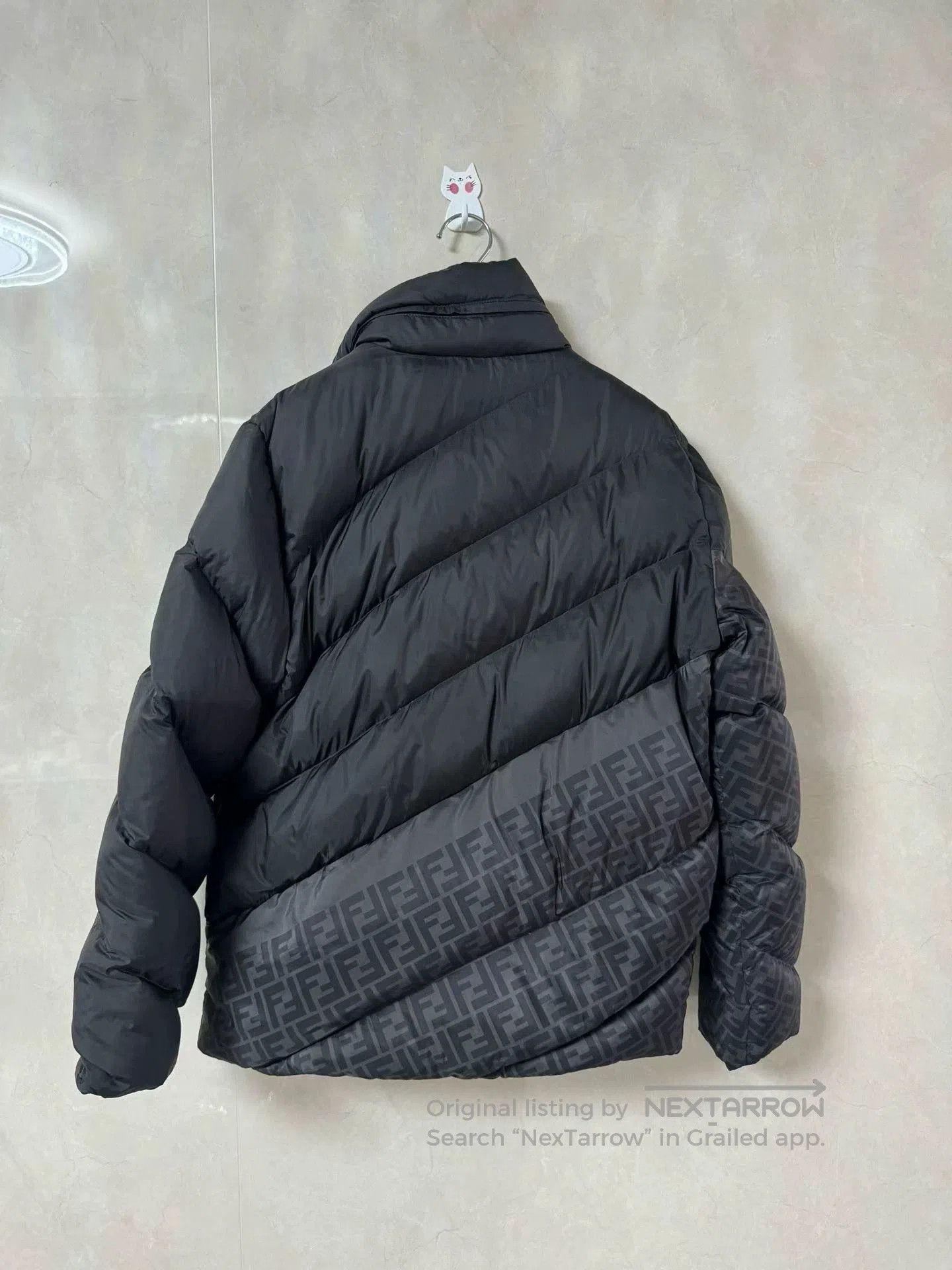 Fendi fendi color-blocked zip-up puffer jacket. Size US M / EU 48-50 / 2 - 2 Thumbnail