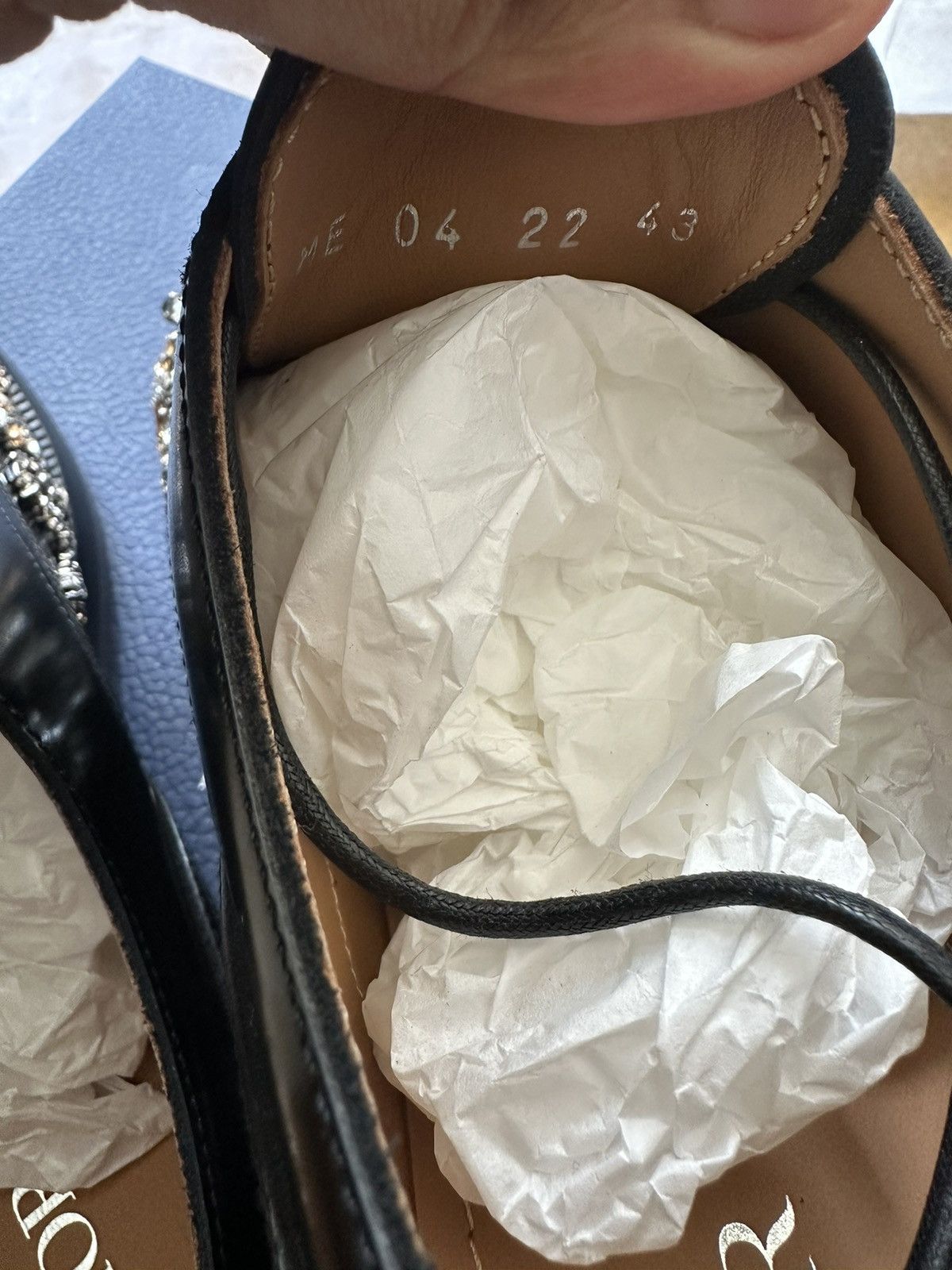Dior Dior Couture Black Calfskin with Silver-Tone Cabochons Size US 10 / EU 43 - 6 Thumbnail