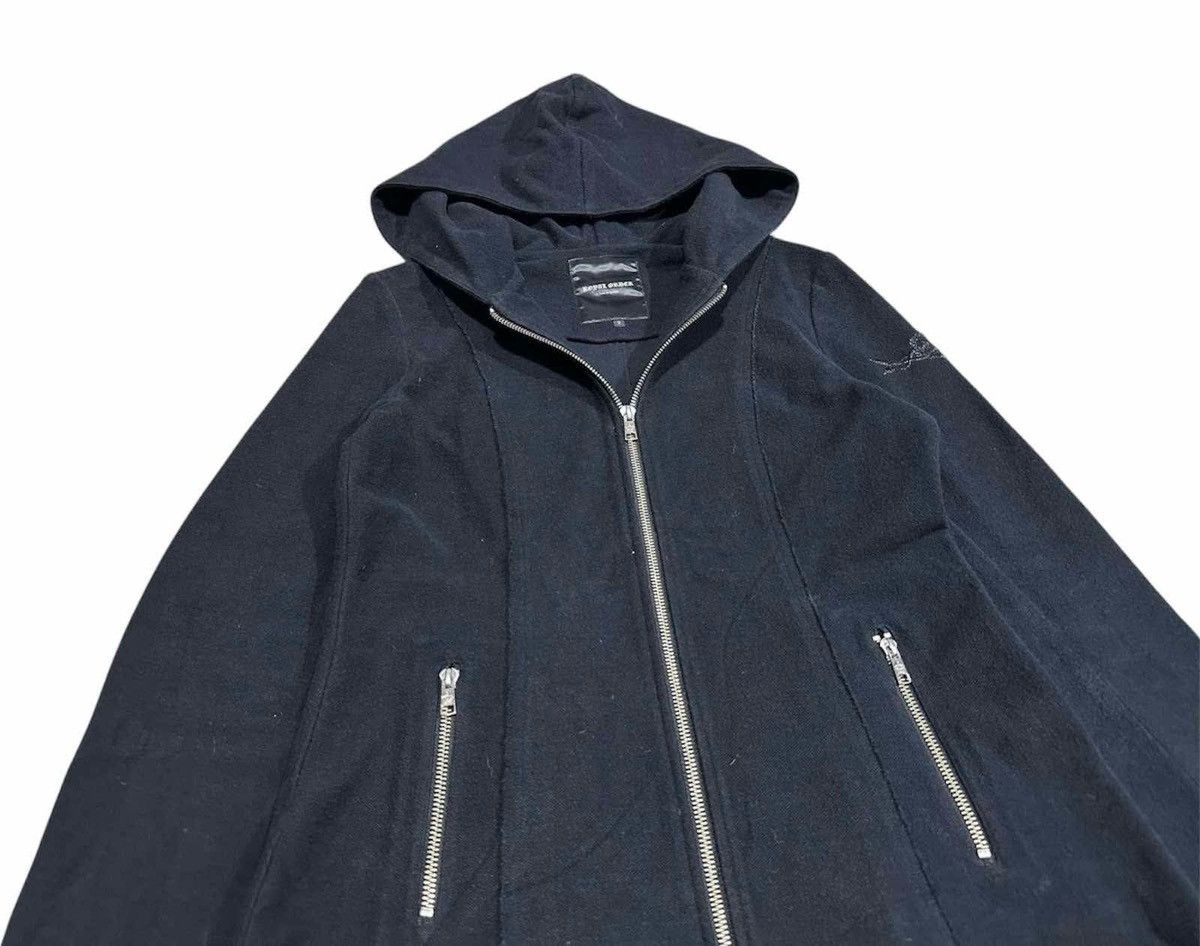If Six Was Nine × Japanese Brand × Le Grande Bleu (L.G.B.) 🔥Y2K Archived Royal Order Frayed Zip Up Hoodie GothPunk Size US M / EU 48-50 / 2 - 4 Thumbnail