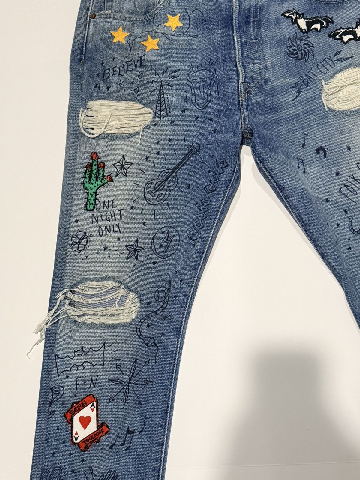 Levi's Levis Limited Edition XX Day Celebration Jeans Size US 34 / EU 50 - 4 Thumbnail