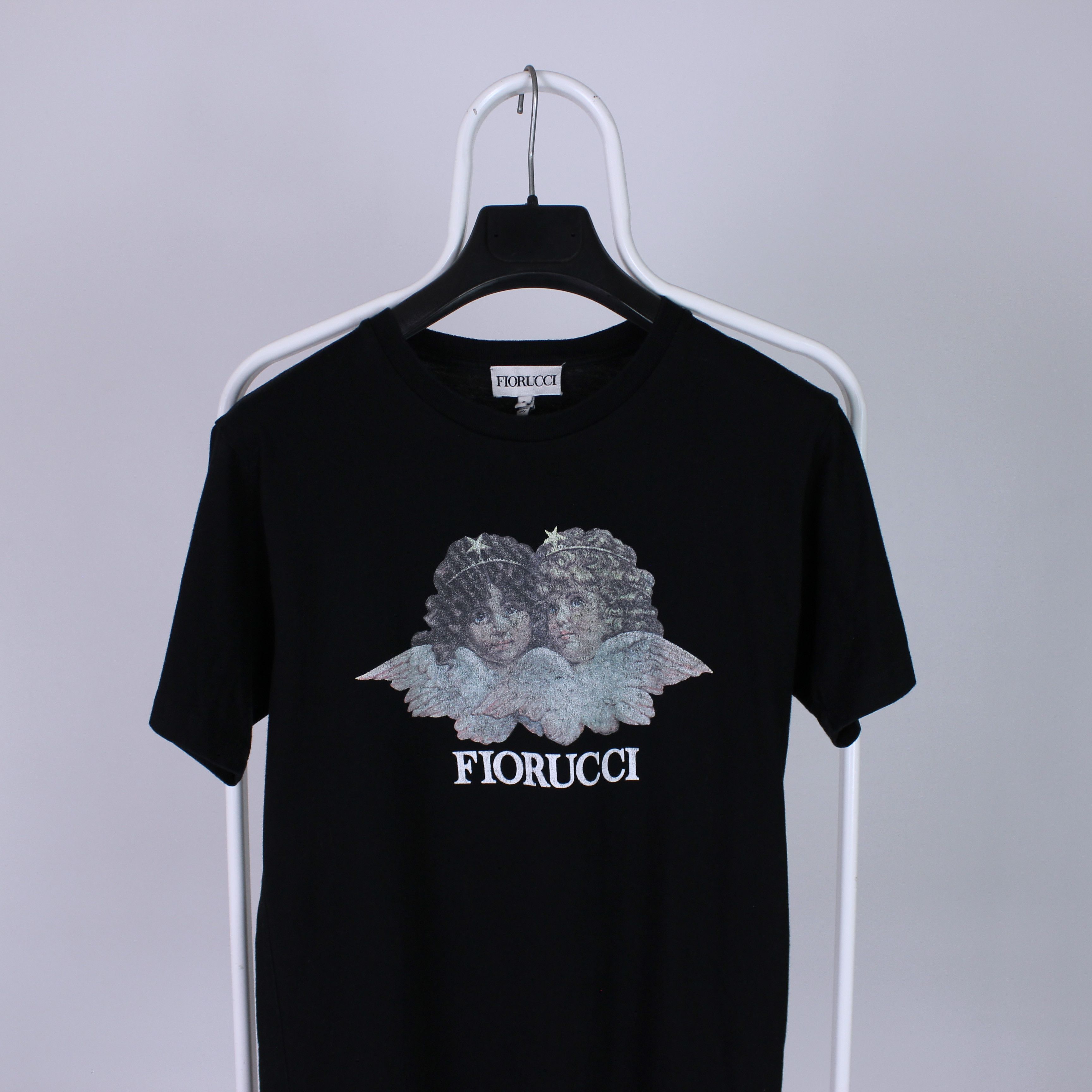 Fiorucci Fiorucci Tee t shirt centr logo angels XS S black Size US XS / EU 42 / 0 - 7 Thumbnail