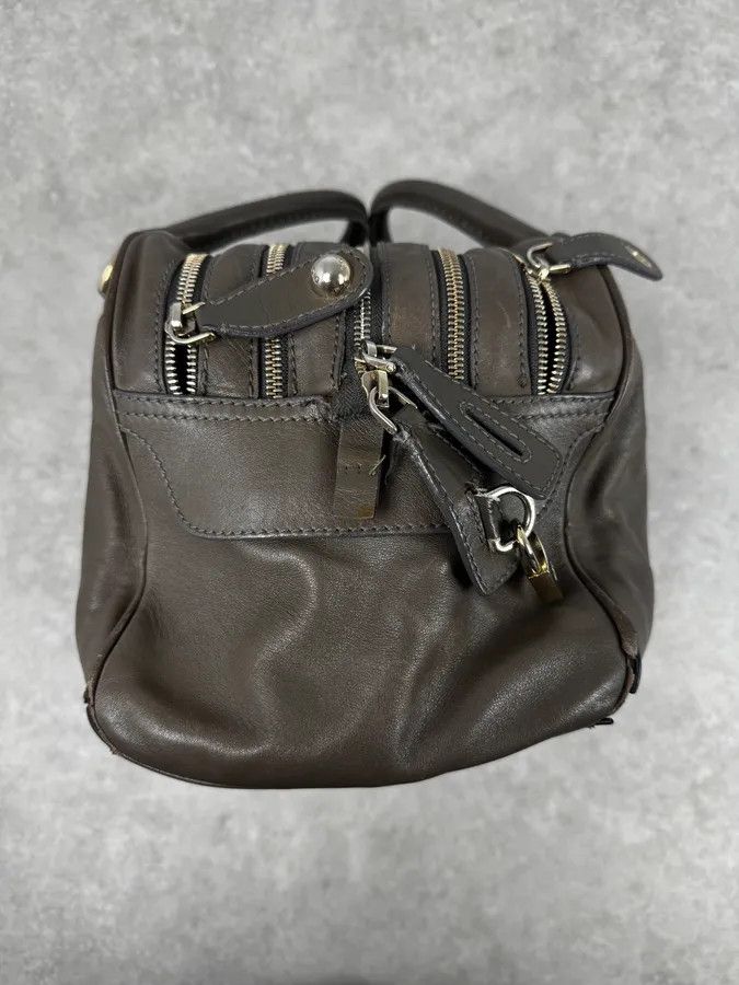Dolce & Gabbana AW2010 Dolce & Gabbana Taupe Multi-Zip Leather Lily Bag Size ONE SIZE - 7 Thumbnail