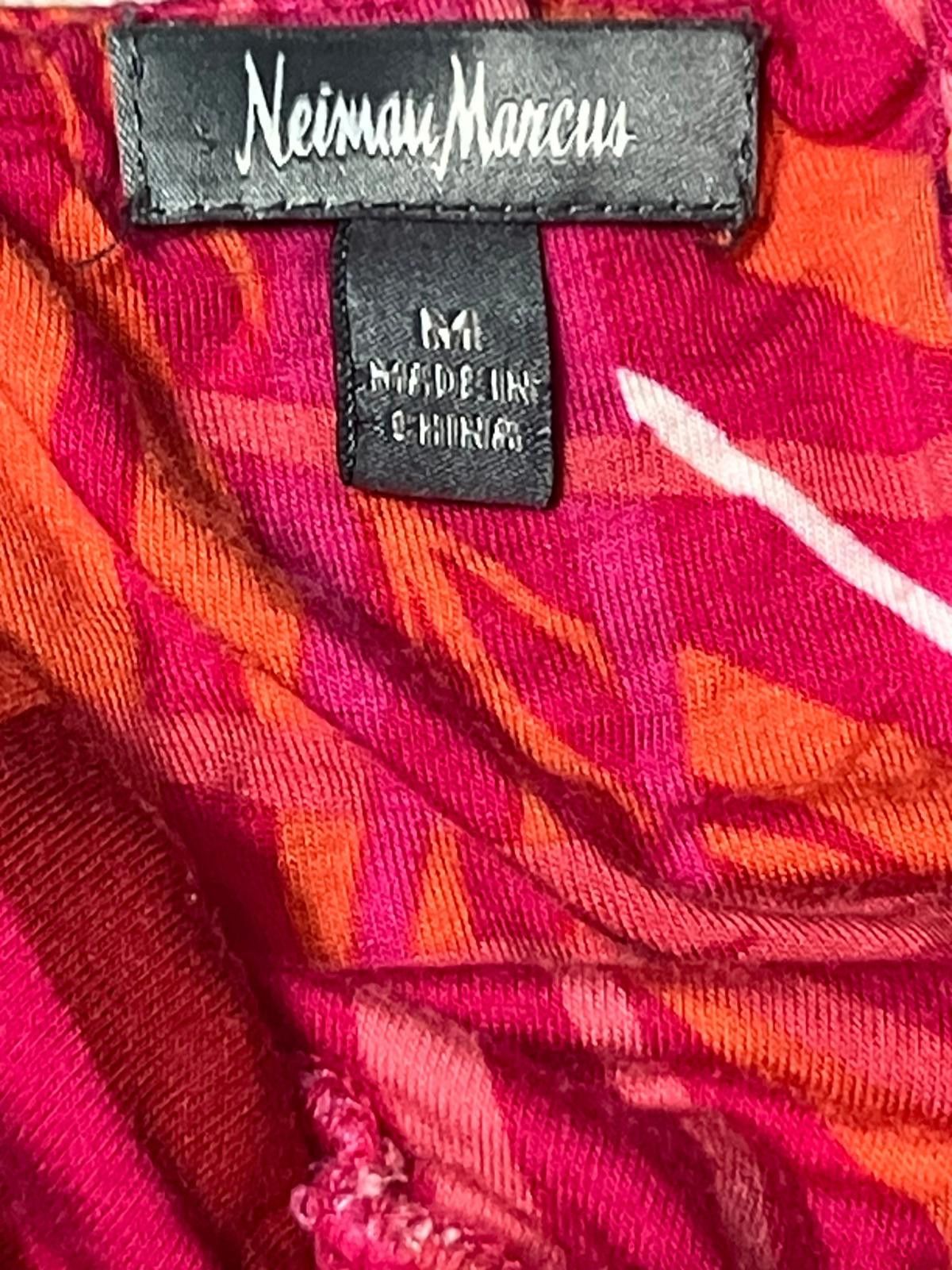 Neiman Marcus Neiman Marcus Pink Tropical Maxi Dress M Sleeveless Size M / US 6-8 / IT 42-44 - 9 Thumbnail
