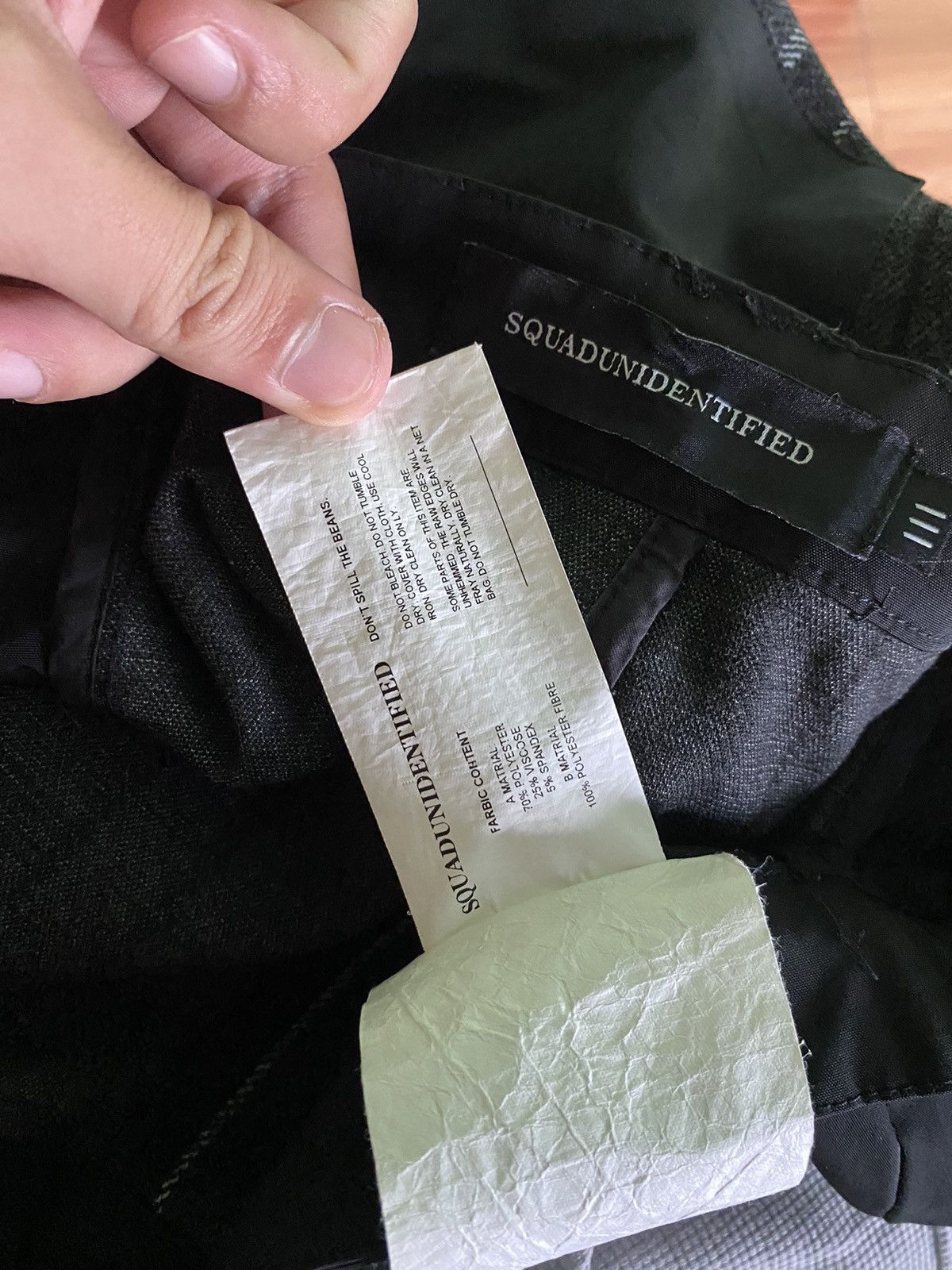 Designer × Hypebeast Squadunidentified Pants Size US 36 / EU 52 - 11 Thumbnail