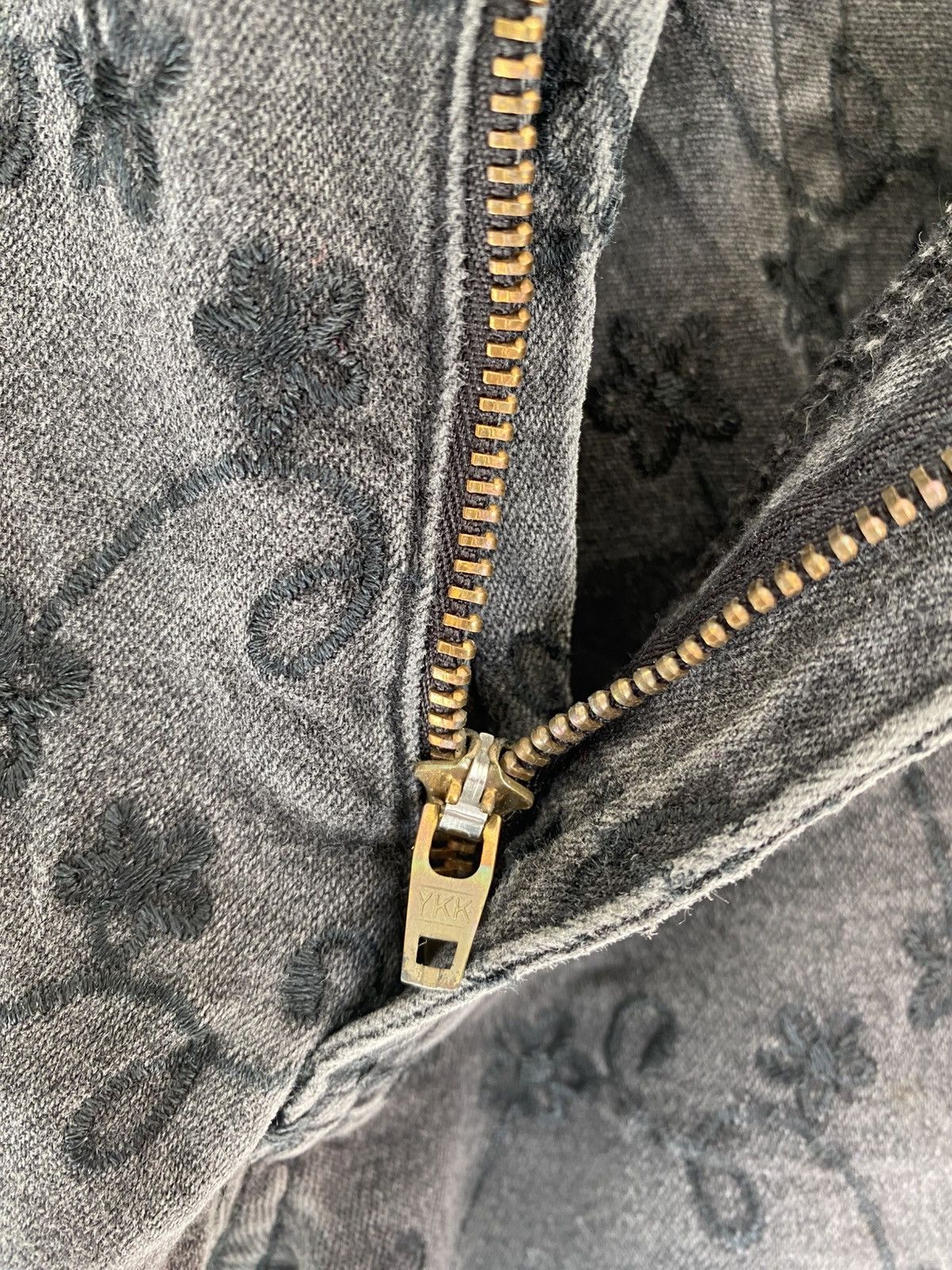 Versace Jeans Couture Versace Embroidery Pattern Sunfaded Jeans Size 26" / US 2 / IT 38 - 5 Thumbnail