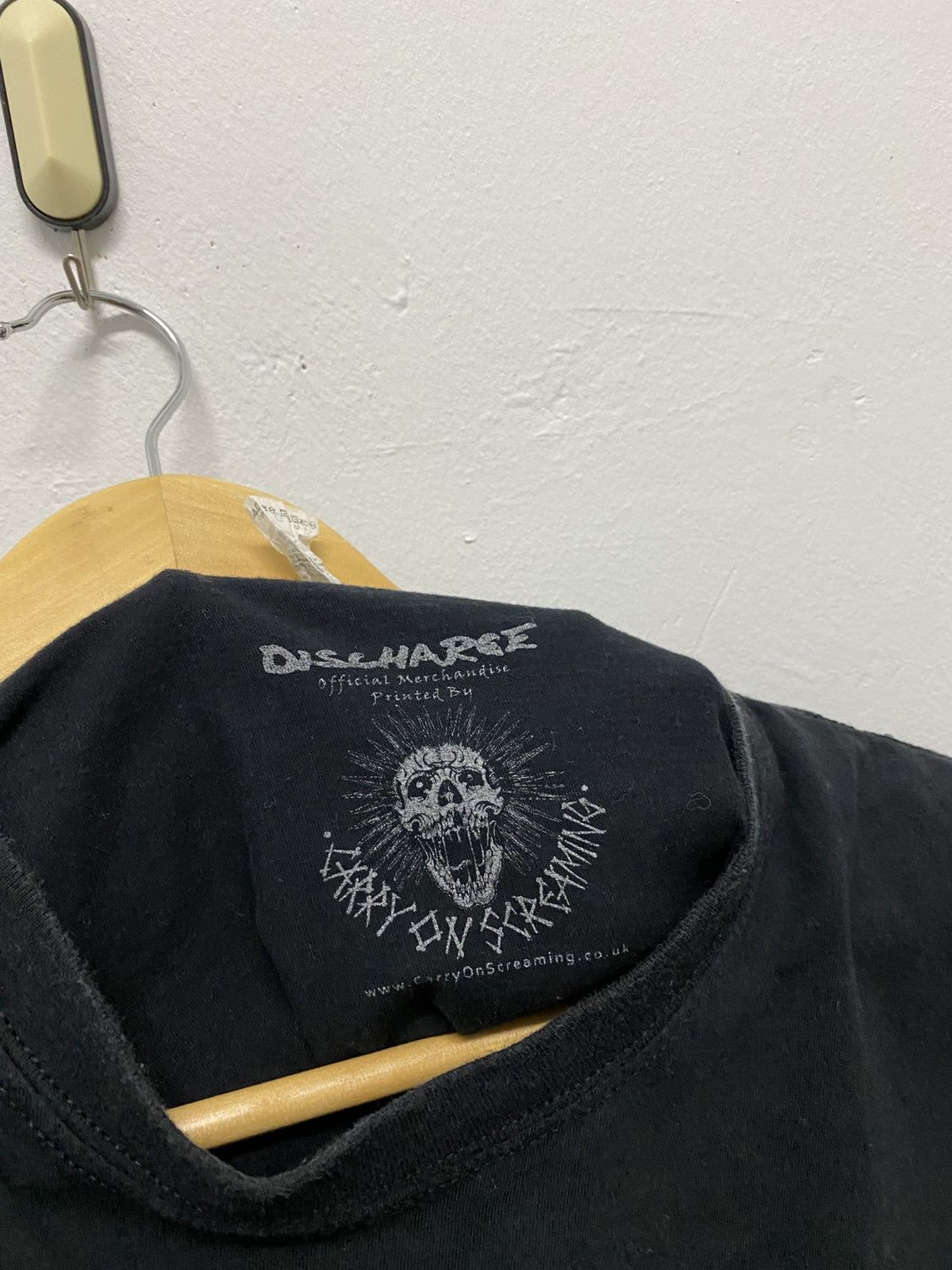 Band Tees × Seditionaries × Vintage Vintage Y2K Discharge Hardcore Punk Band Promo Tee Size US L / EU 52-54 / 3 - 4 Thumbnail
