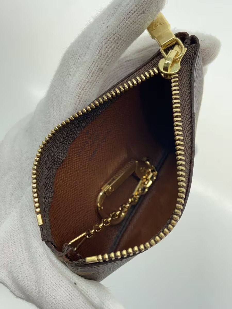 Louis Vuitton Louis Vuitton Monogram Pochette Clé Monogram Canvas Brown Size ONE SIZE - 4 Thumbnail