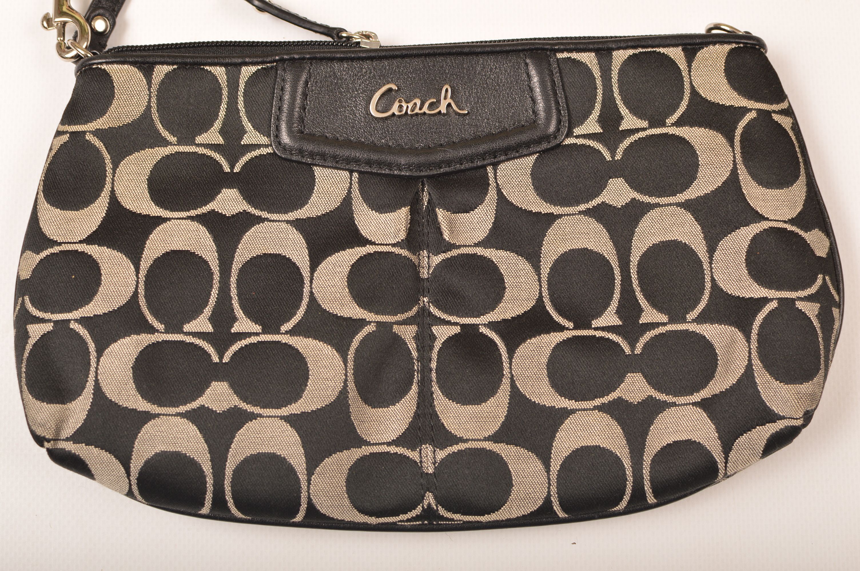 Coach Coach Signature Wristlet Clutch Bag Size ONE SIZE - 2 Thumbnail