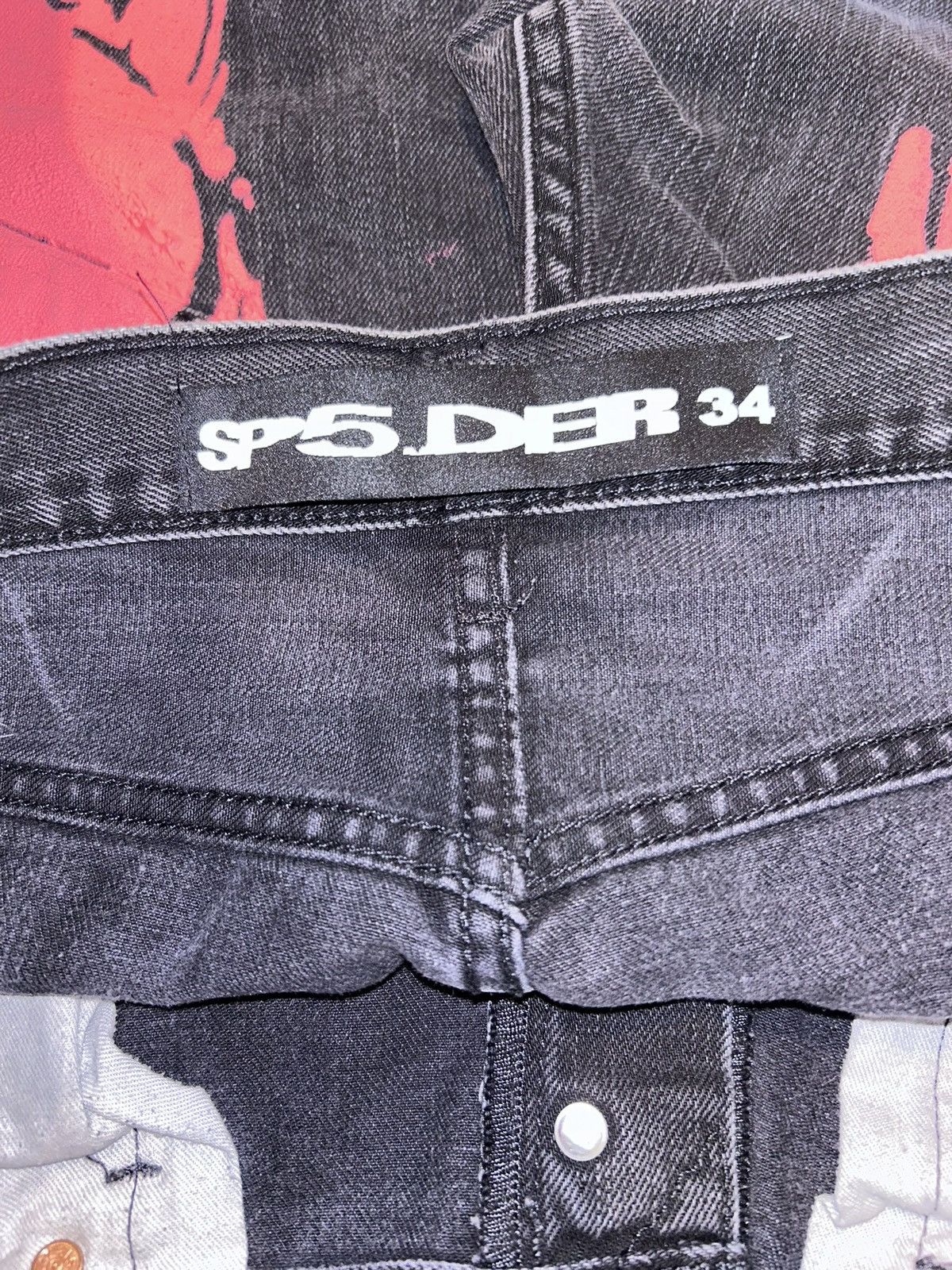 Sp5der RARE Sp5der Worldwide x Levi’s Vintage Moto Pants Size US 34 / EU 50 - 3 Thumbnail