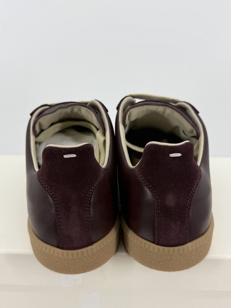 Maison Margiela GAT Low Burgundy Purple Size US 9 / EU 42 - 5 Thumbnail