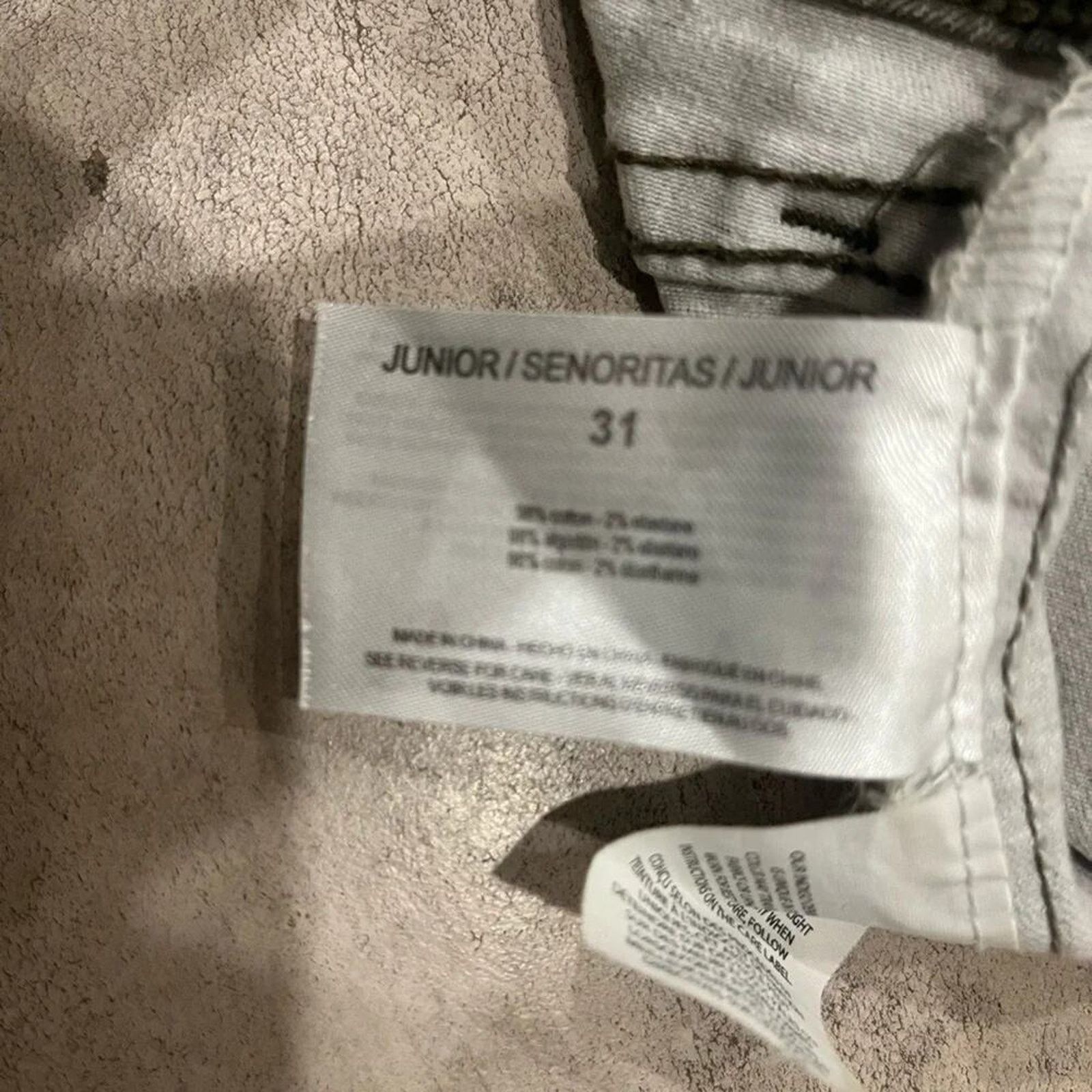William Rast William Rast cropped skinny camo cargo pants, junior size 31 Size 31" - 12 Thumbnail