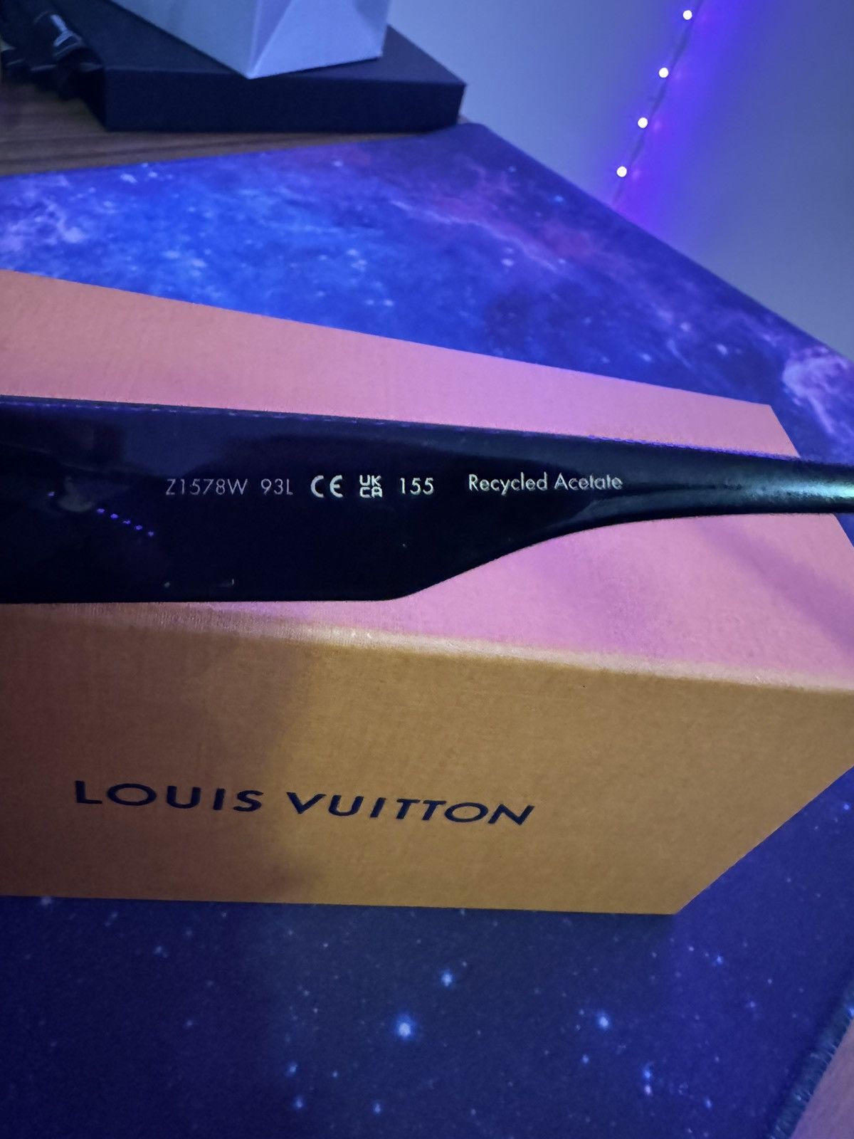 Louis Vuitton Louis Vuitton Cyclone Sunglasses Size ONE SIZE - 3 Thumbnail