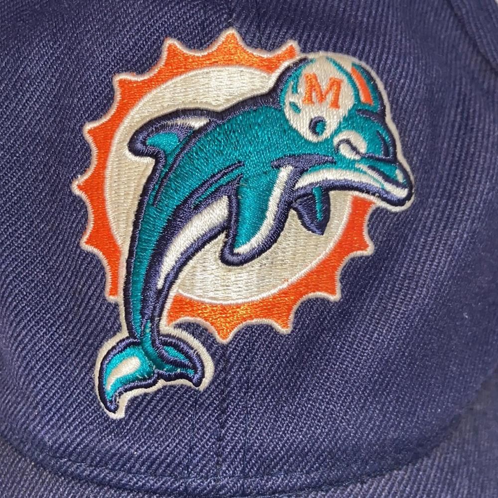 NFL Vintage 1990’s Miami Dolphins Ball Cap Size ONE SIZE - 3 Thumbnail