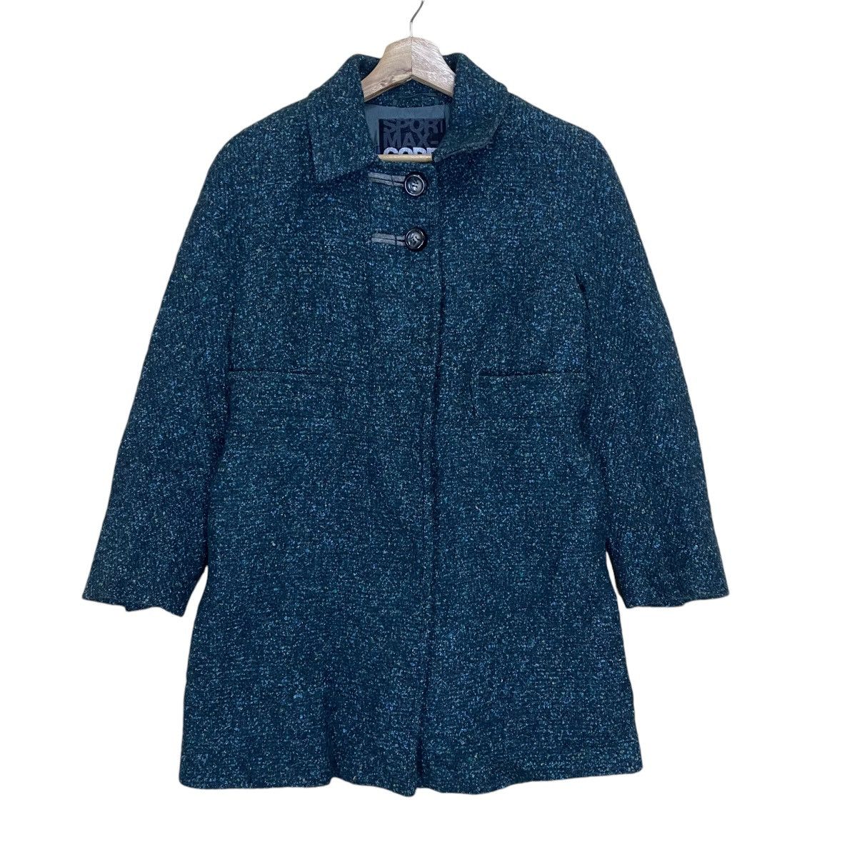 Japanese Brand Vintage 90s Sportmax Code Winter Coat Size US S / EU 44-46 / 1 - 1 Thumbnail